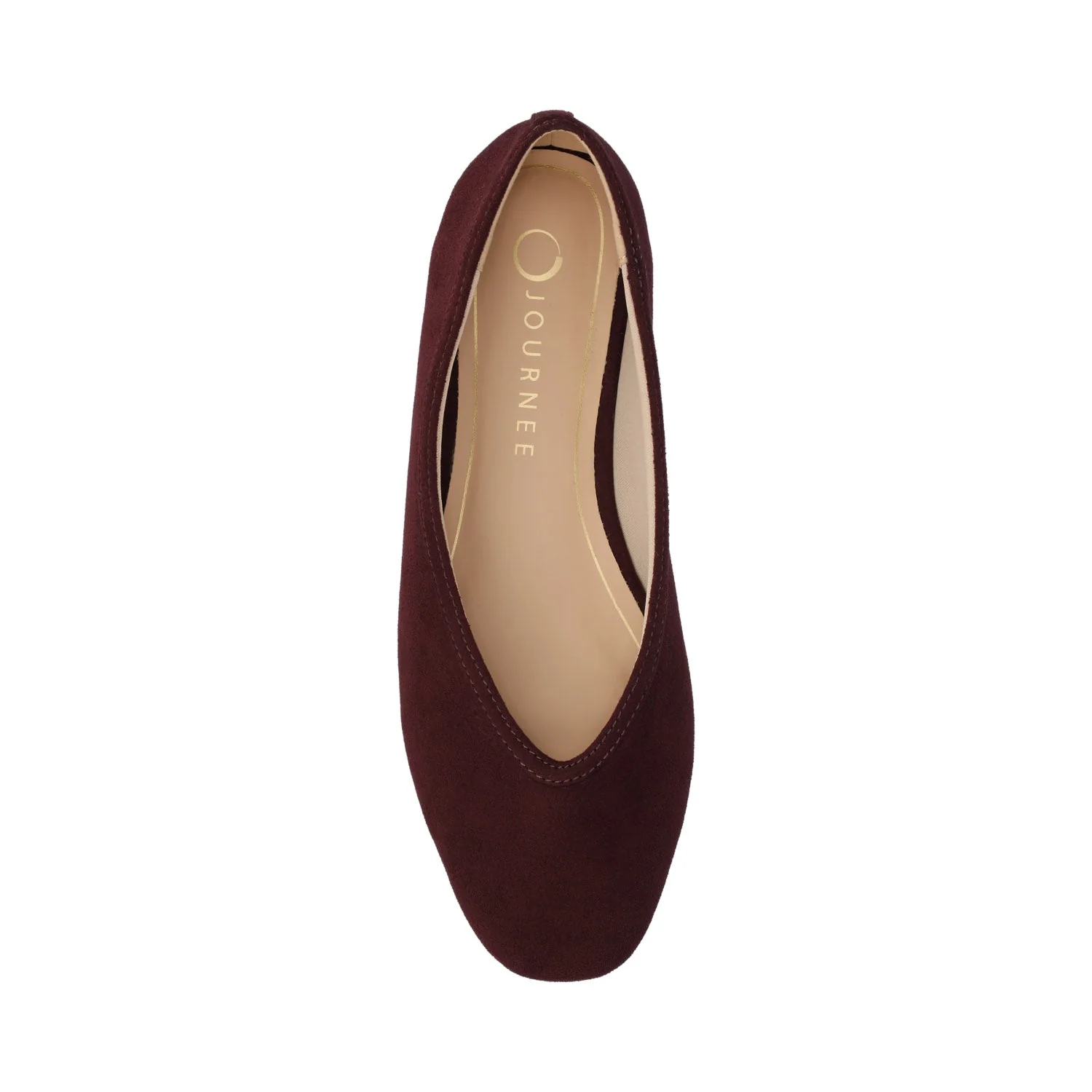 FORTUNE BALLET FLATS - Oxblood - Image 4