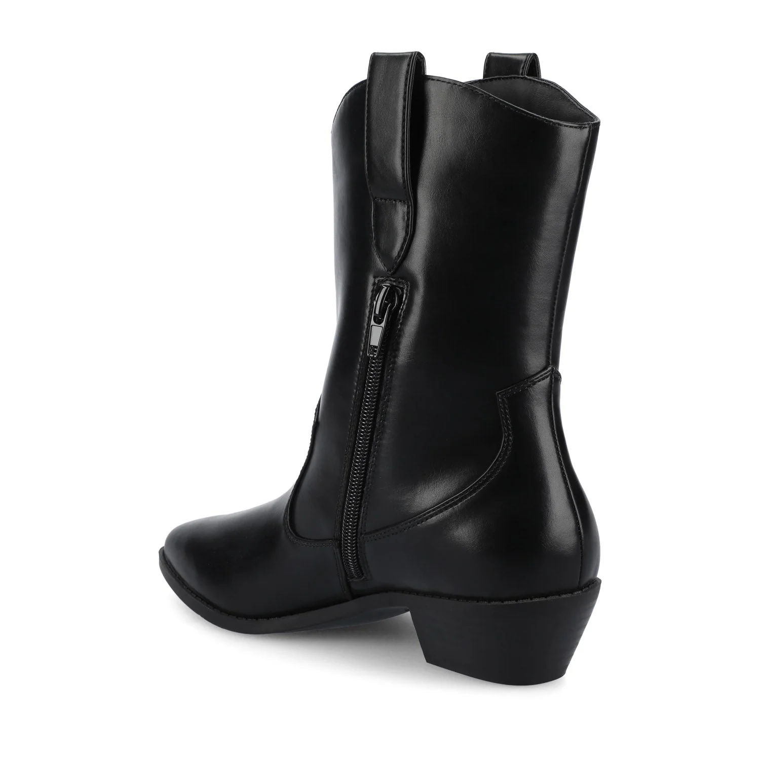 FRITZIE WESTERN ANKLE BOOTIES - Black - Image 3