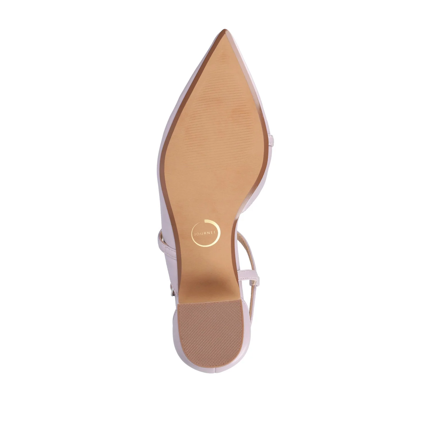 GALVINN LOW BLOCK HEELS IN VEGAN LEATHER - Lilac PU - Image 8