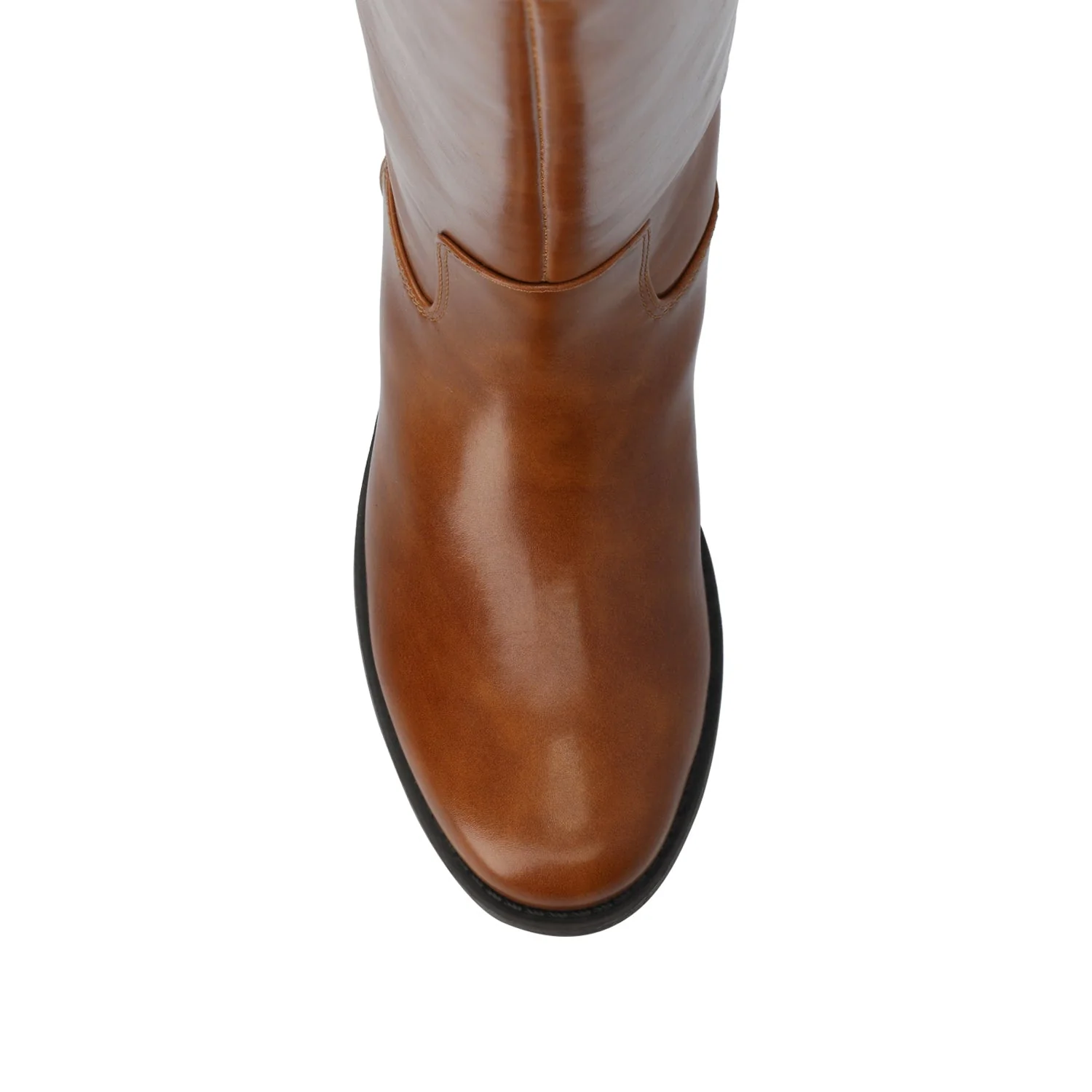 GEMA KNEE HIGH RIDING BOOTS - Cognac - Image 4