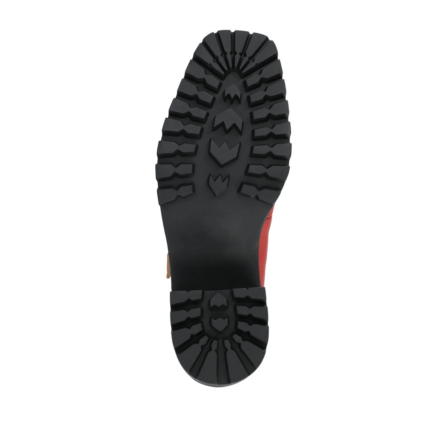 GLADYS MARY JANE HEELS IN VEGAN LEATHER - Red PU - Image 8
