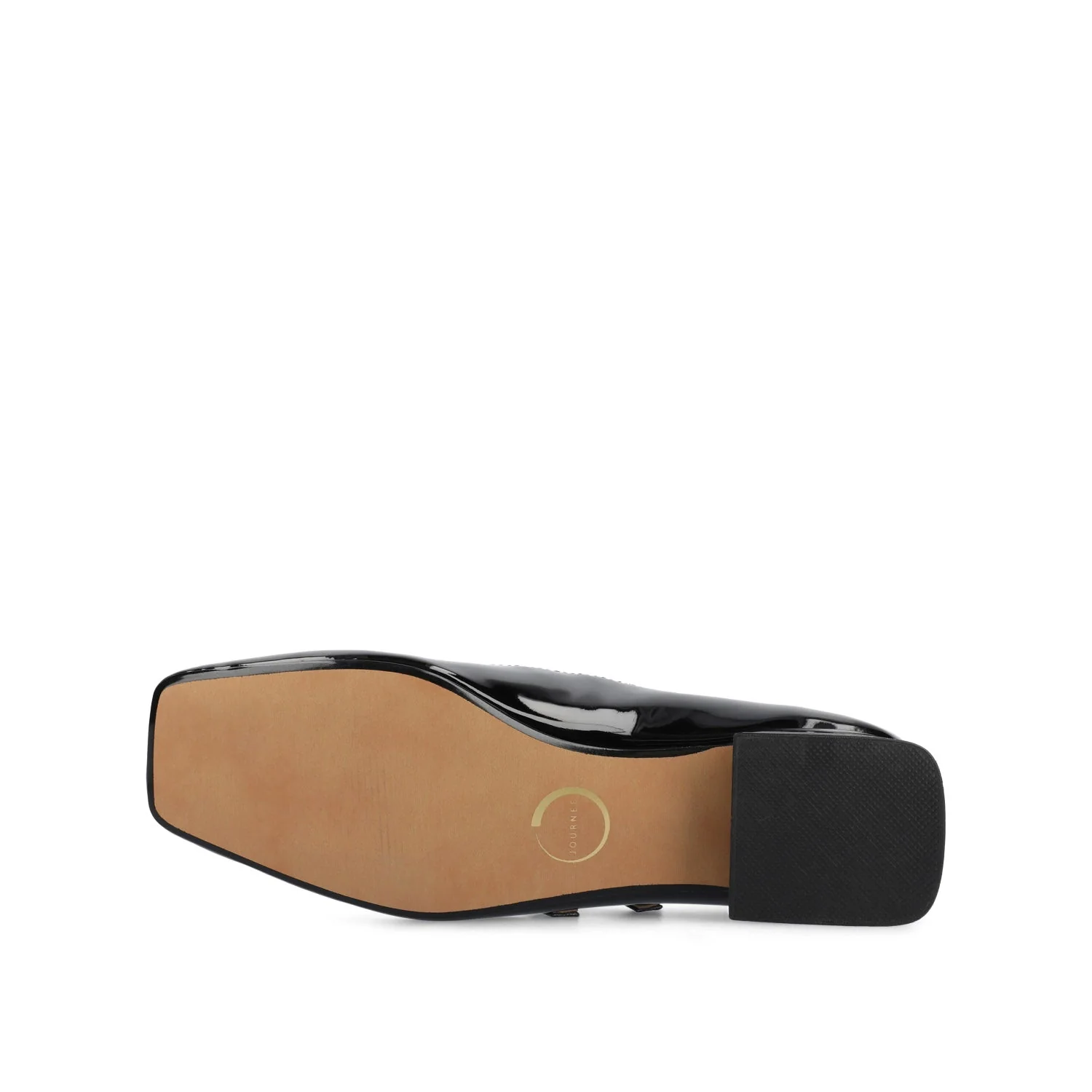 GREDAH MARY JANE FLATS IN VEGAN LEATHER - Black Patent - Image 5