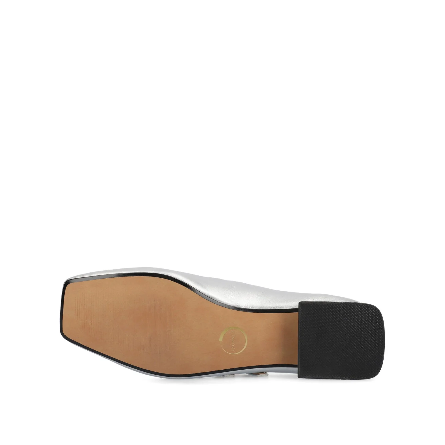 GREDAH MARY JANE FLATS IN VEGAN LEATHER - Silver PU - Image 5