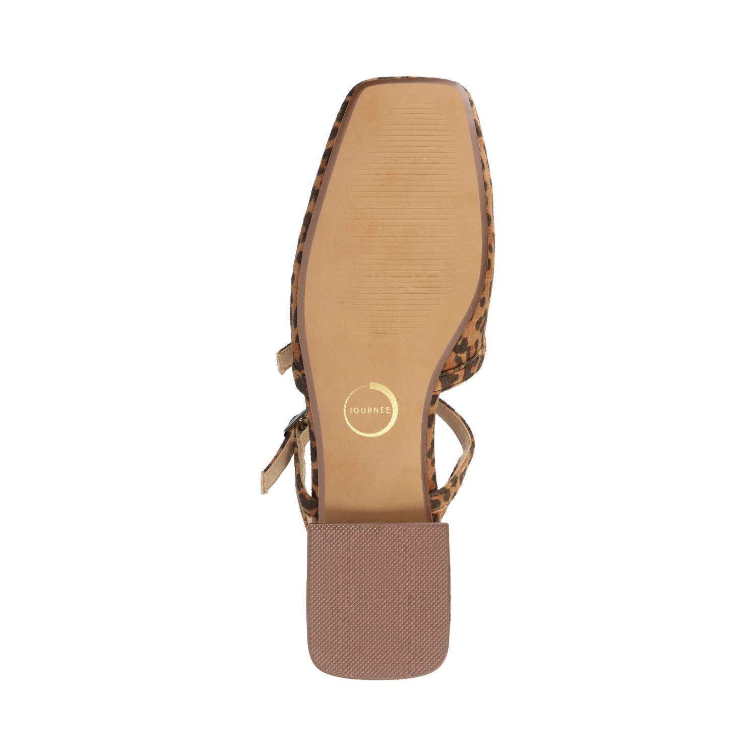 GRETCHENN HEELED FLATS IN VEGAN LEATHER - Leopard - Image 5