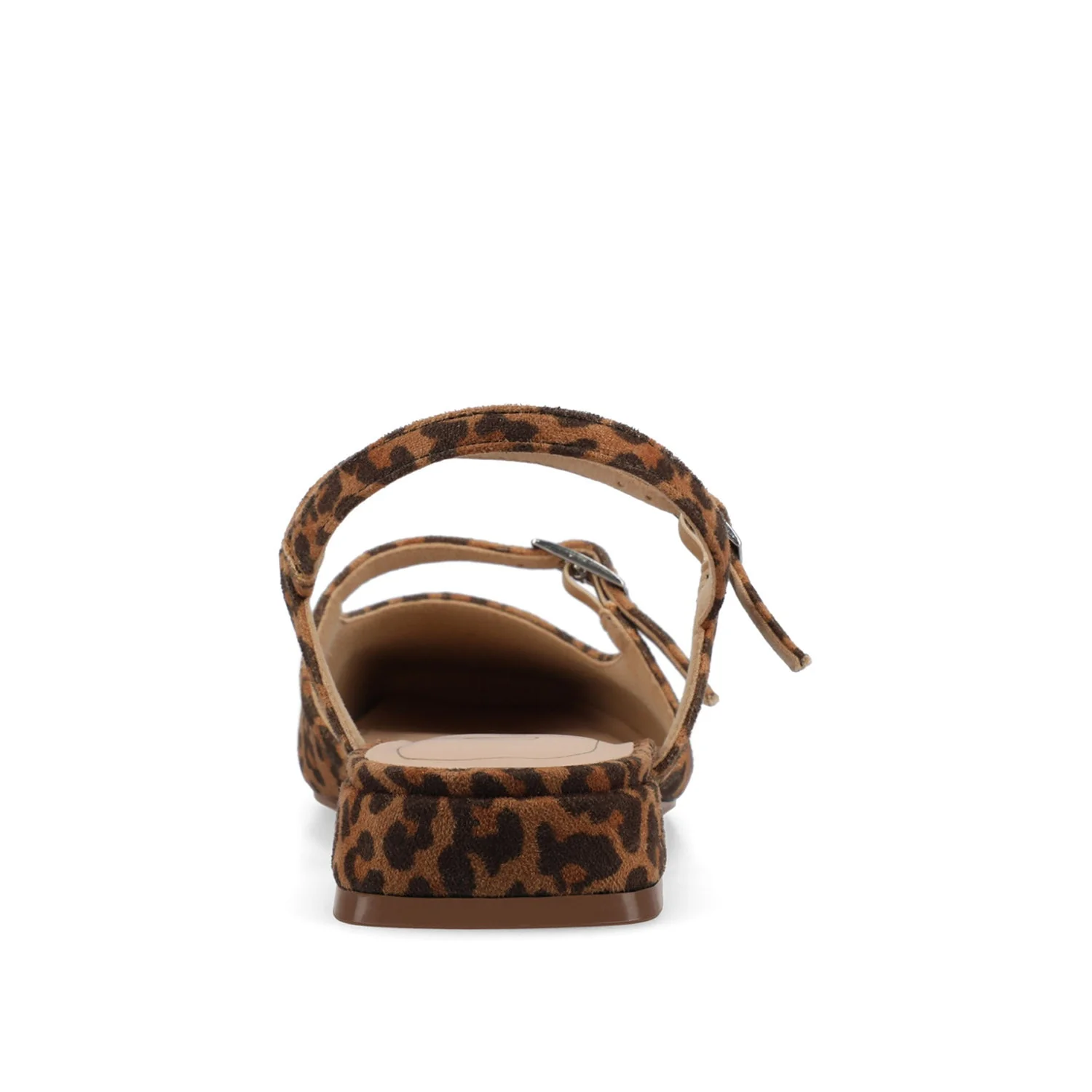 GRETCHENN HEELED FLATS IN VEGAN LEATHER - Leopard - Image 6