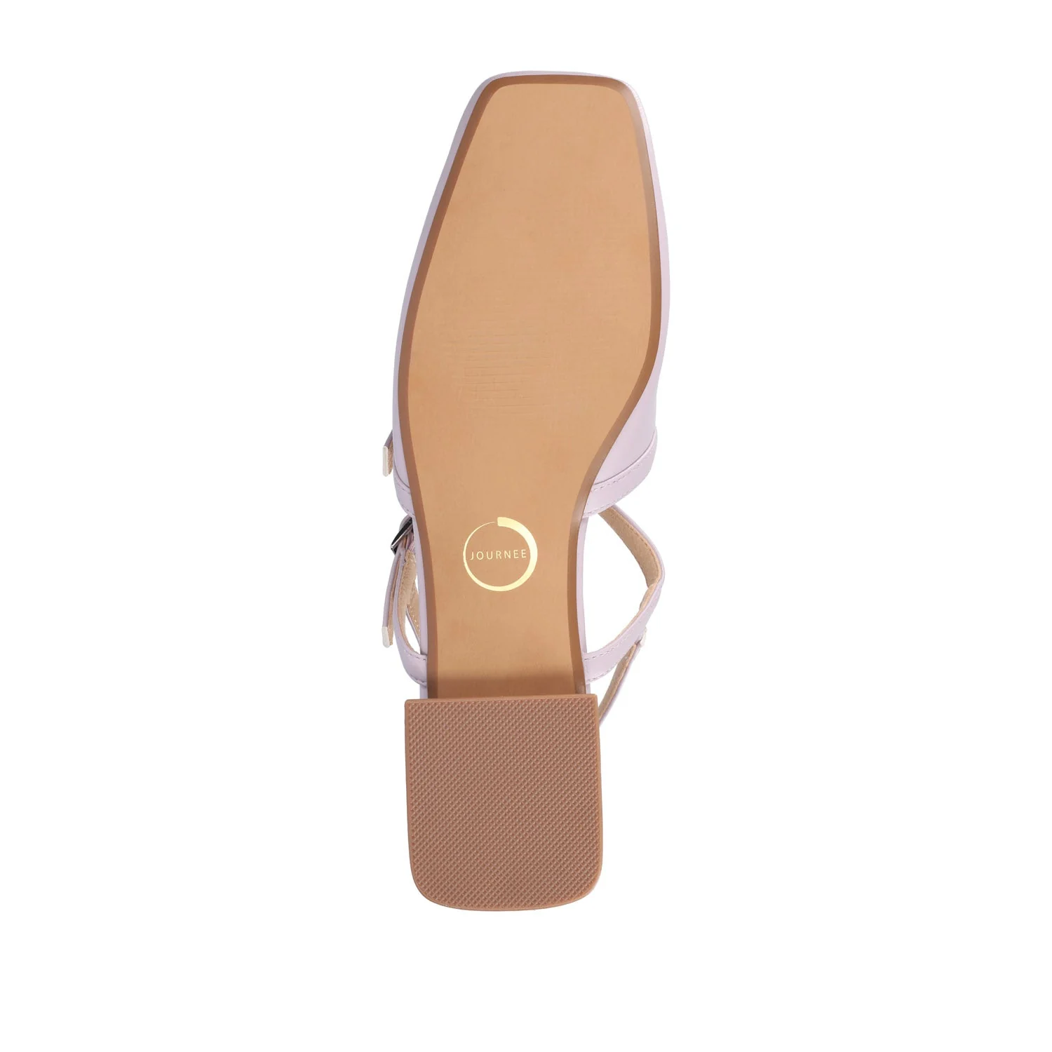 GRETCHENN HEELED FLATS IN VEGAN LEATHER - Lilac PU - Image 8