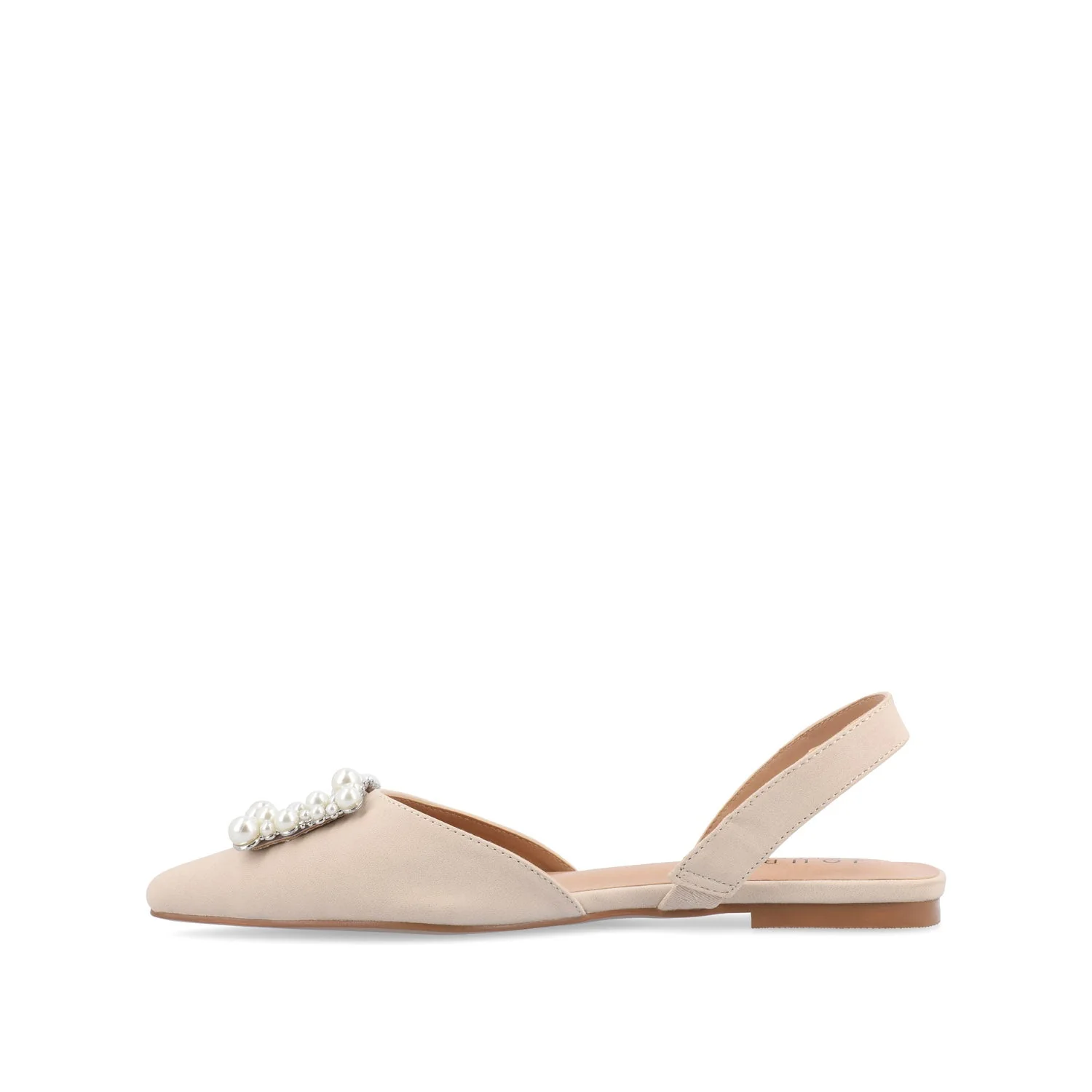 HANNAE SLINGBACK FLATS - Beige - Image 3