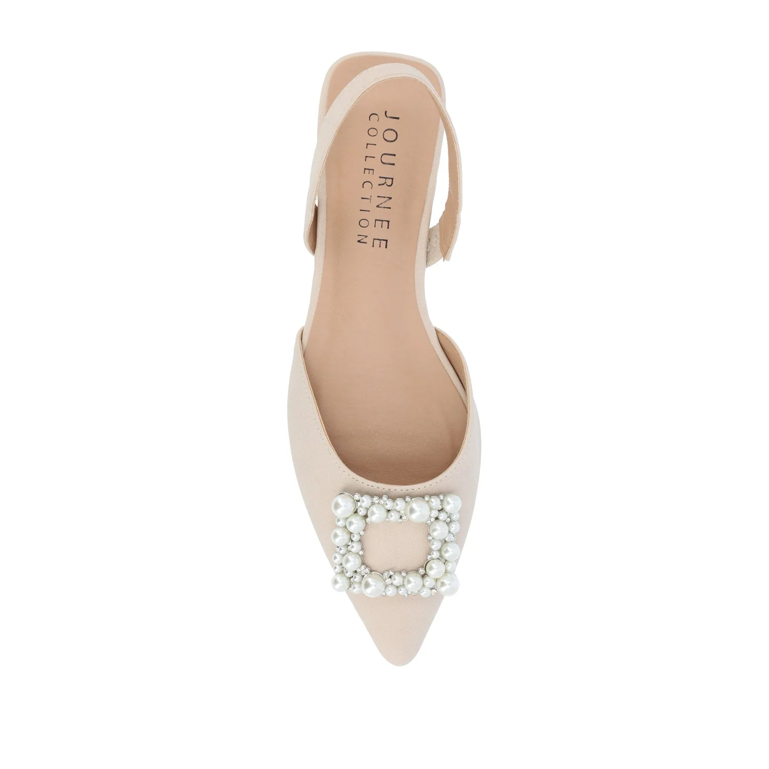 HANNAE SLINGBACK FLATS - Beige - Image 6