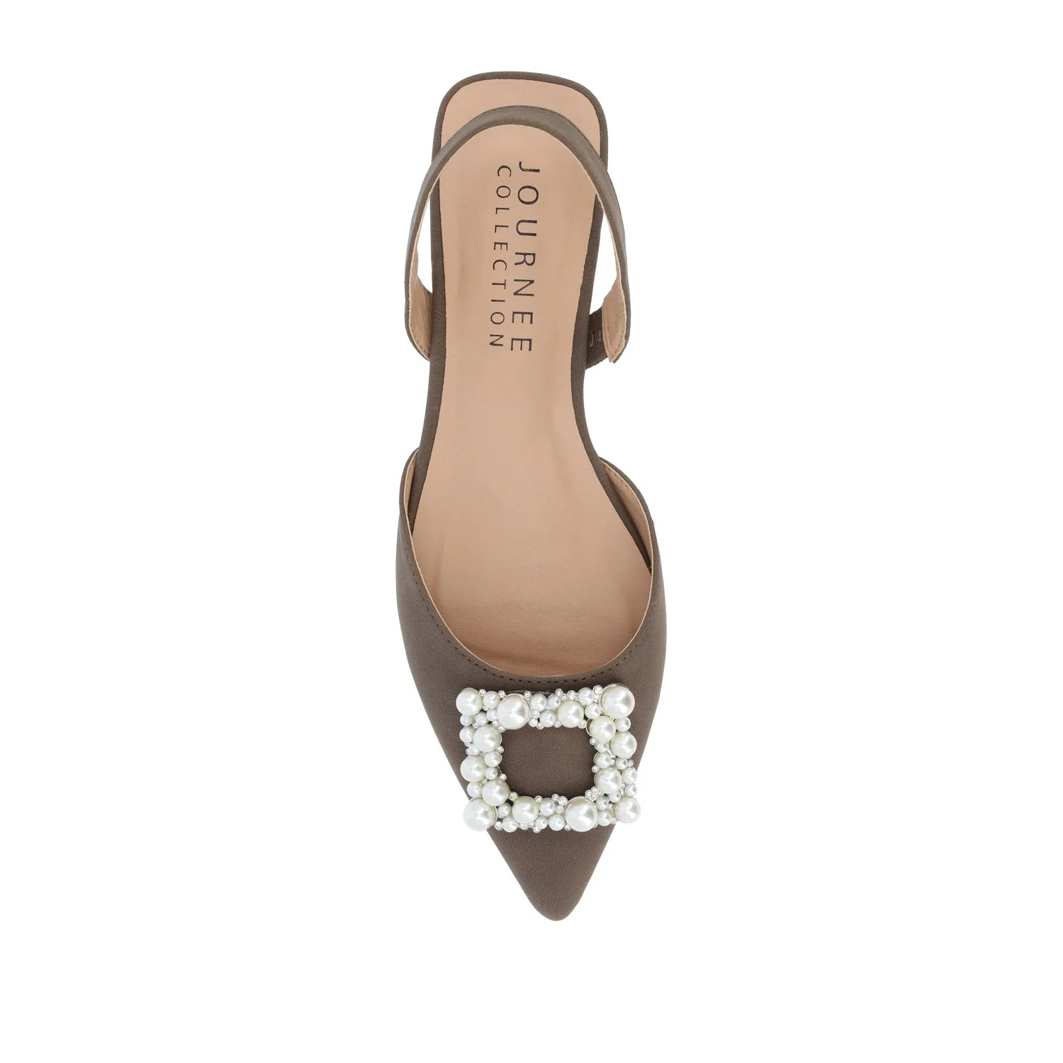 HANNAE SLINGBACK FLATS - Brown - Image 6