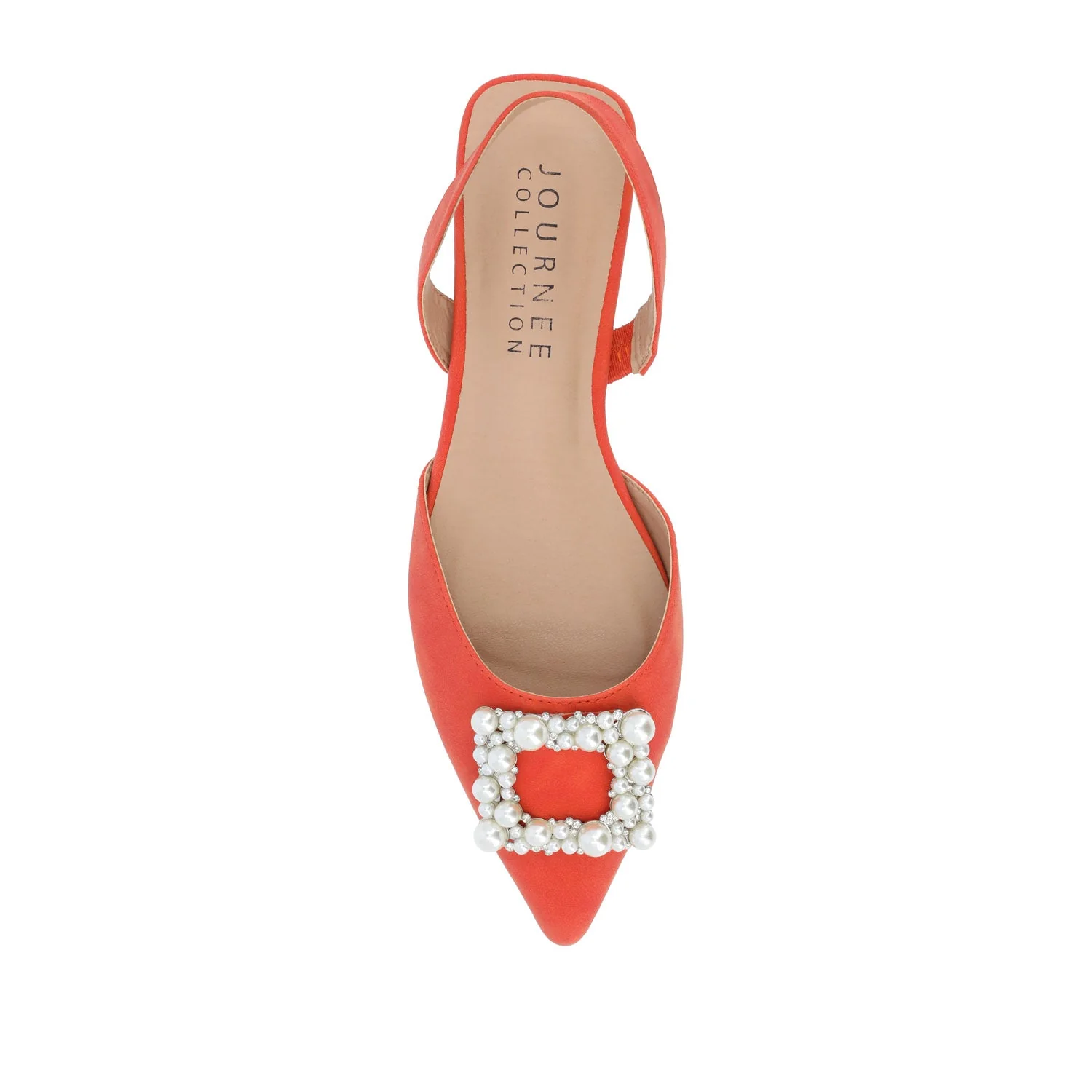 HANNAE SLINGBACK FLATS - Orange - Image 6