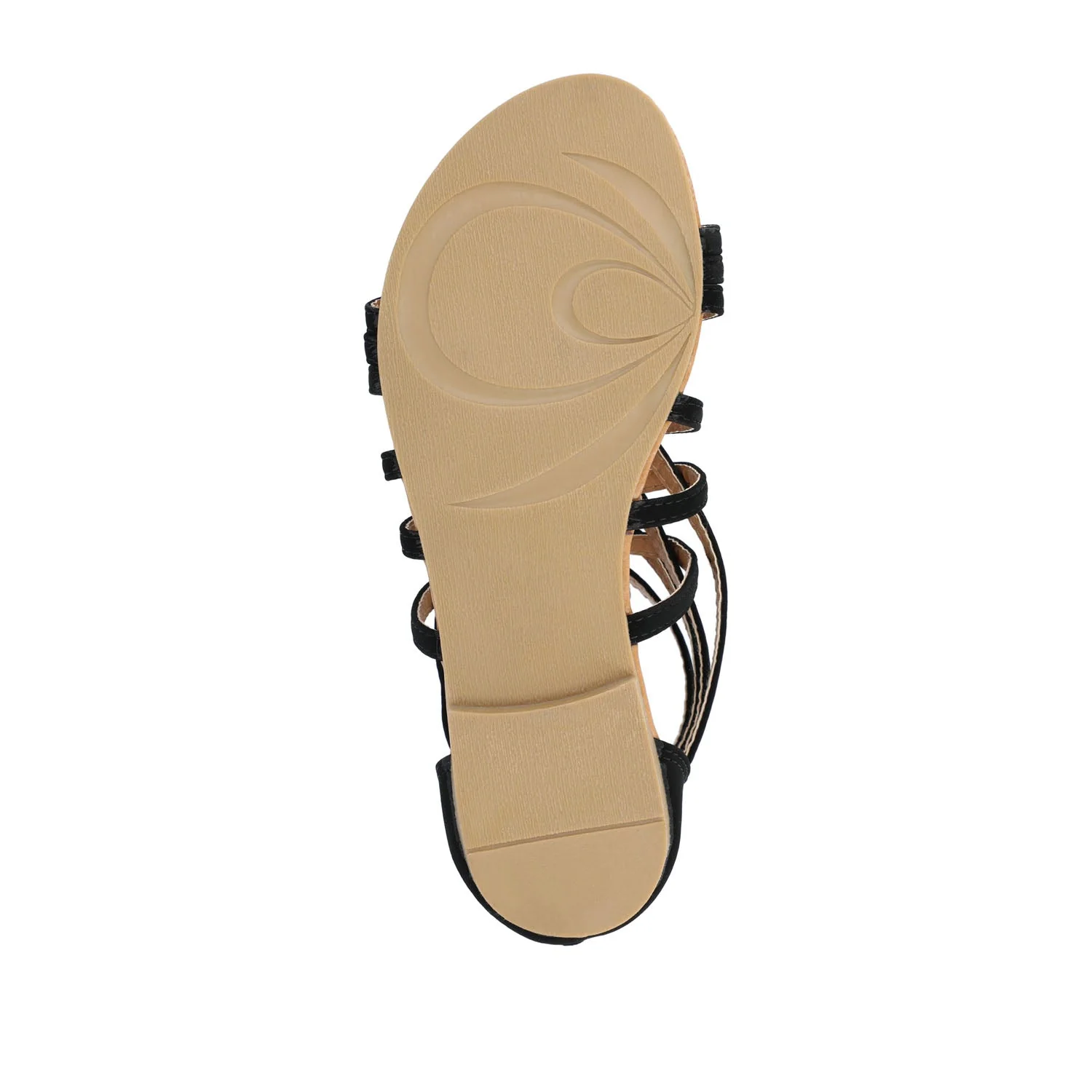HANNI GLADIATOR SANDALS IN WIDE - Black PU - Image 8
