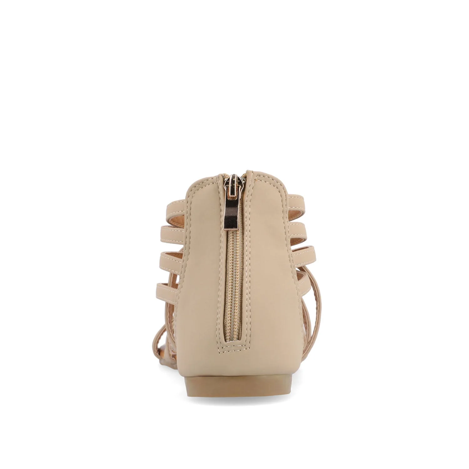 HANNI GLADIATOR SANDALS IN WIDE - Nude PU - Image 7