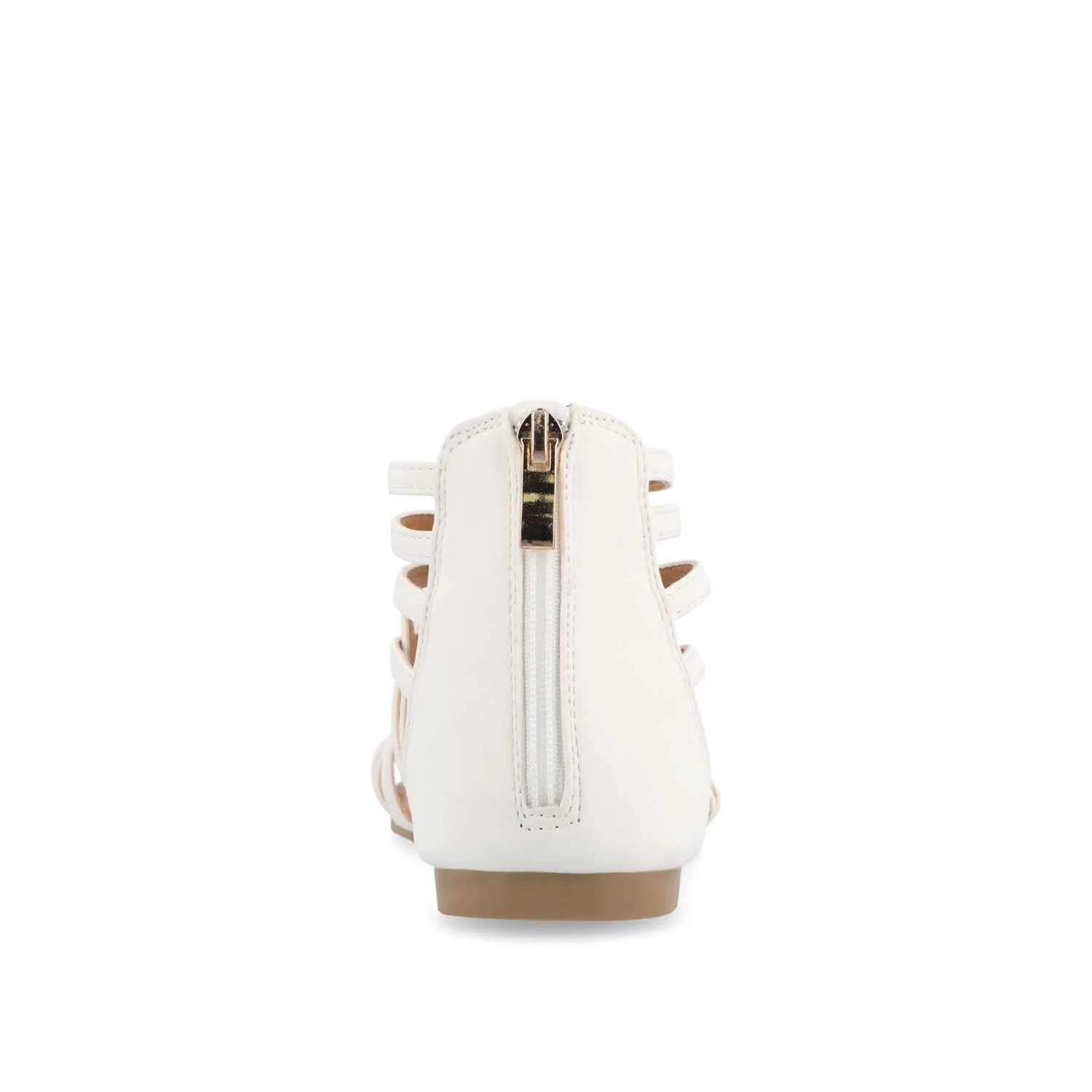 HANNI GLADIATOR SANDALS IN WIDE - White PU - Image 7