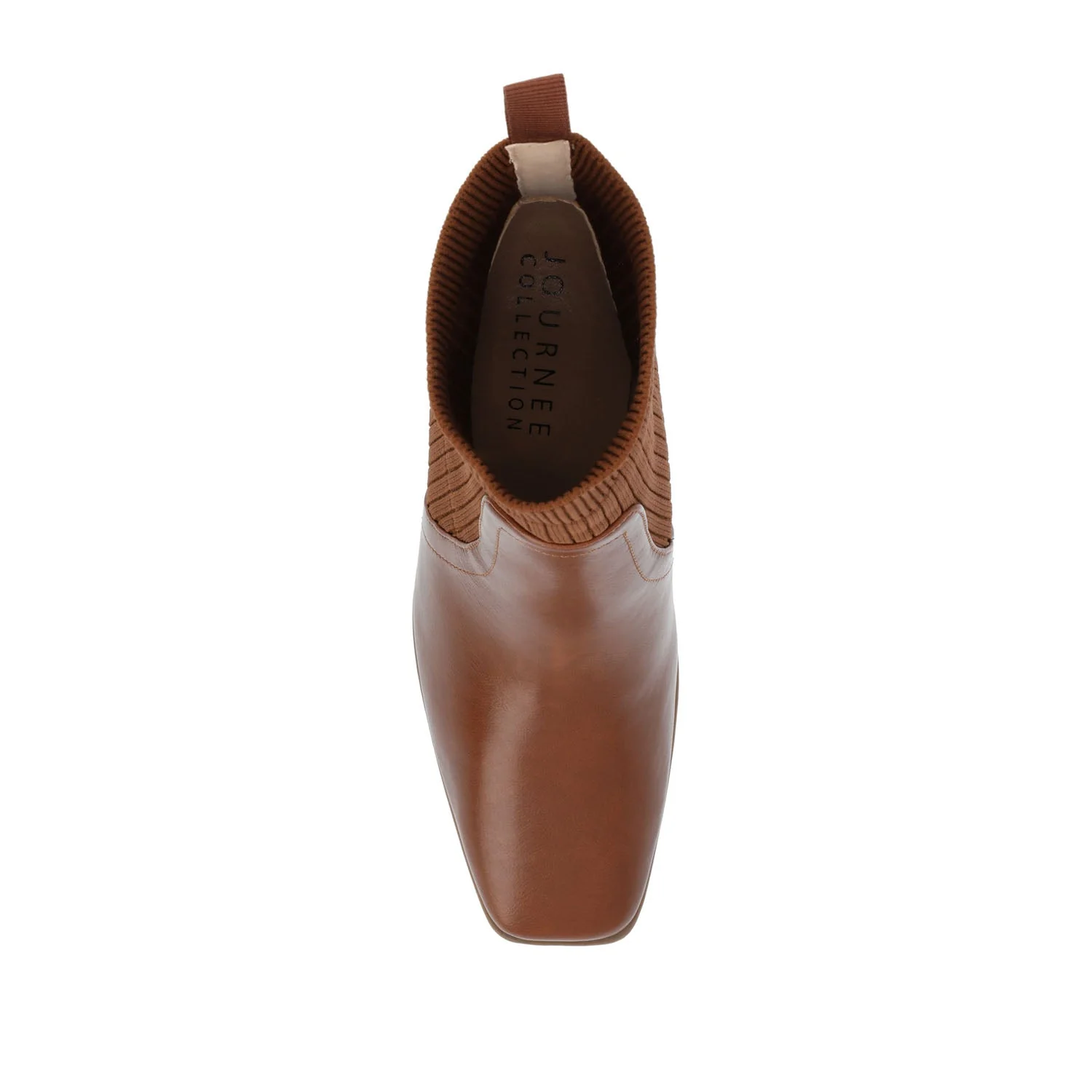 HARLOWE CHELSEA BOOTIES IN VEGAN LEATHER - Brown - Image 6