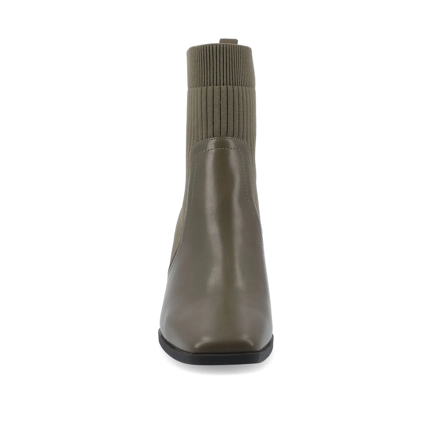 HARLOWE CHELSEA BOOTIES IN VEGAN LEATHER - Green - Image 5
