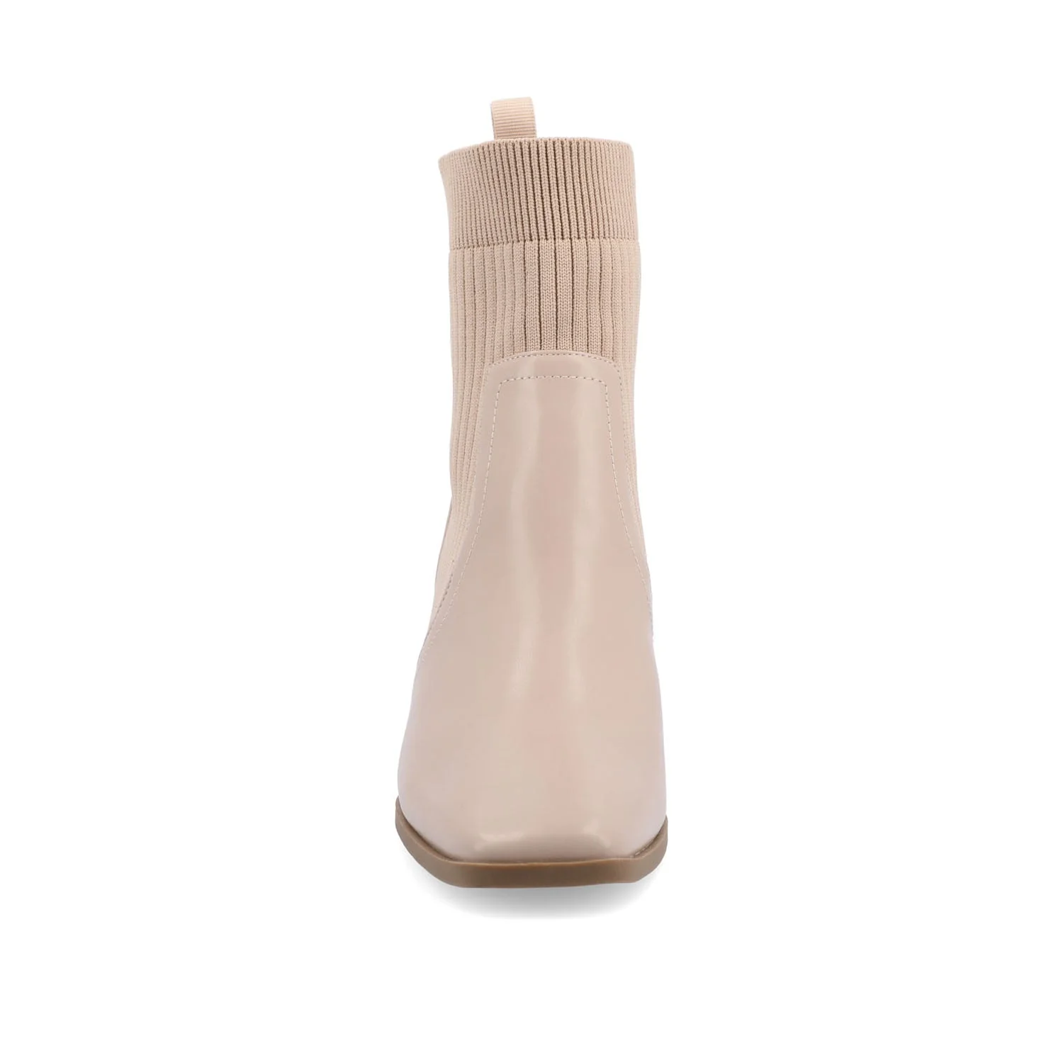 HARLOWE CHELSEA BOOTIES IN VEGAN LEATHER - Taupe - Image 5