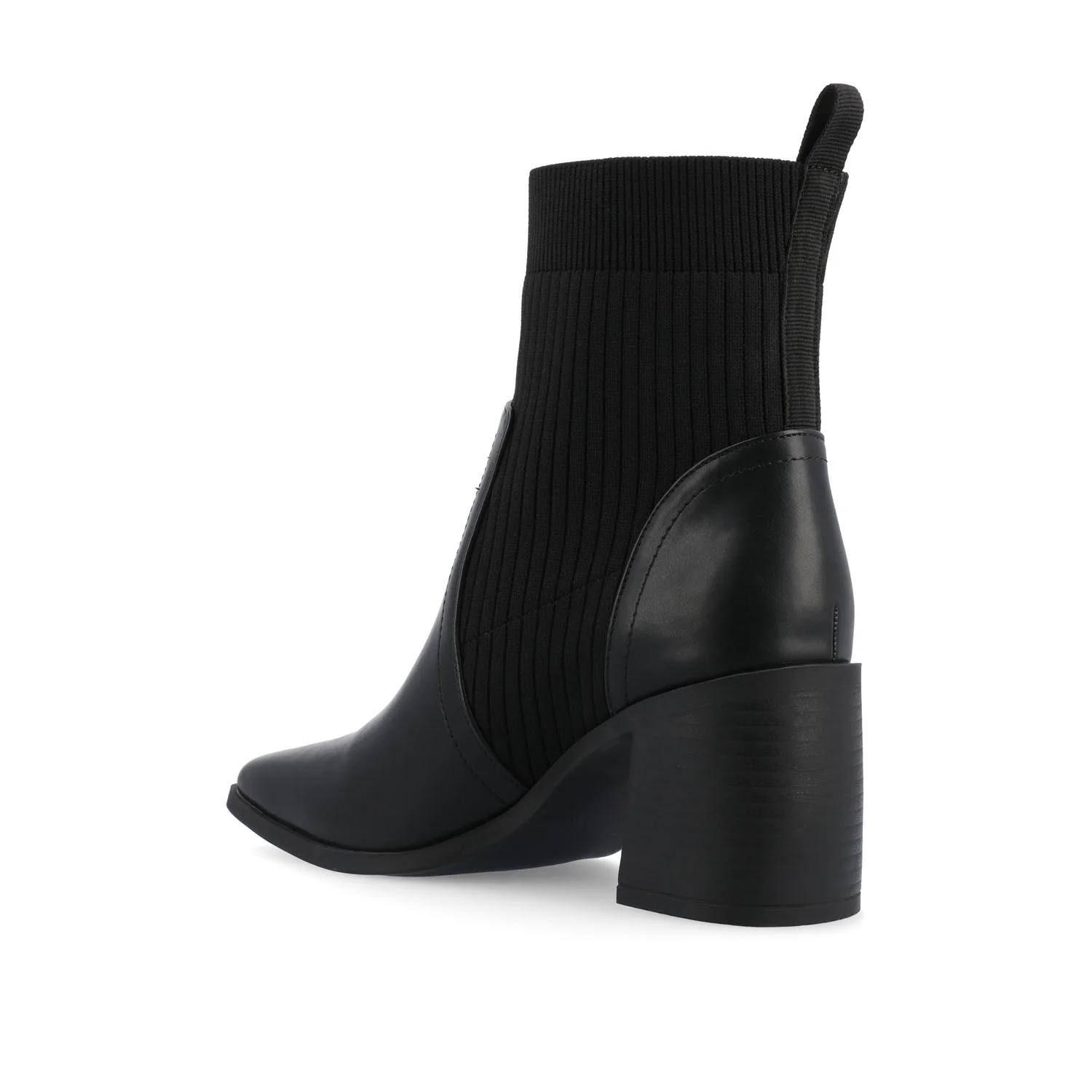 HARLOWE CHELSEA BOOTIES IN WIDE - Black - Image 4