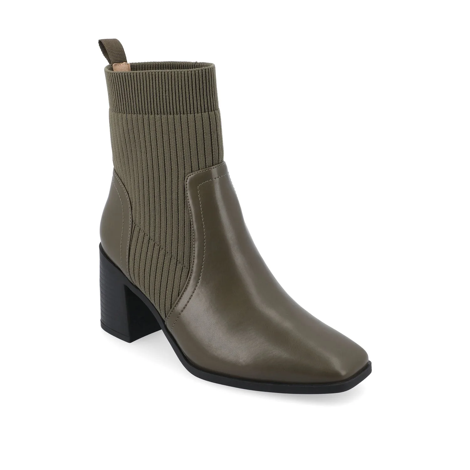 HARLOWE CHELSEA BOOTIES IN WIDE - Green - Image 2