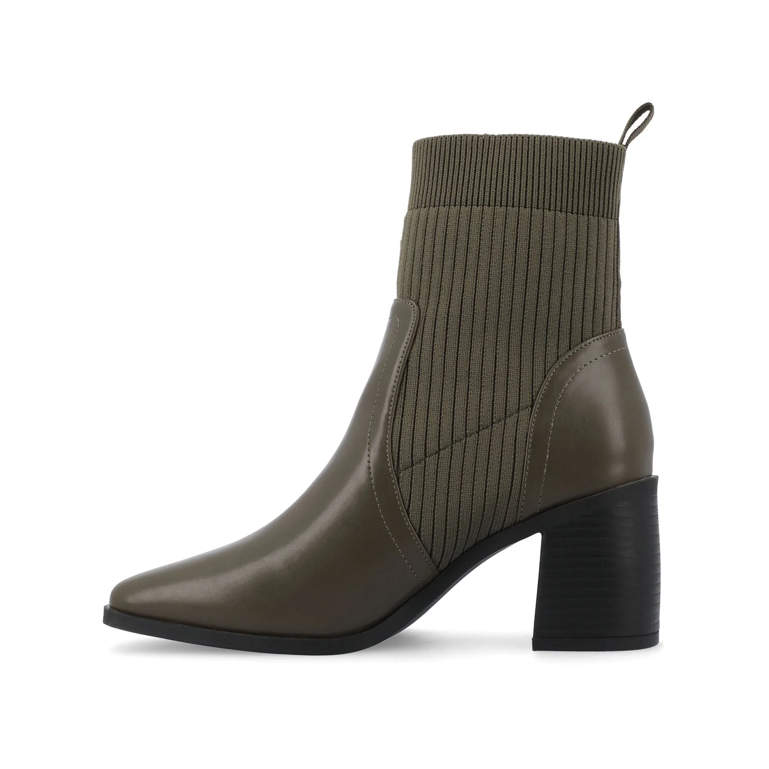 HARLOWE CHELSEA BOOTIES IN WIDE - Green - Image 3