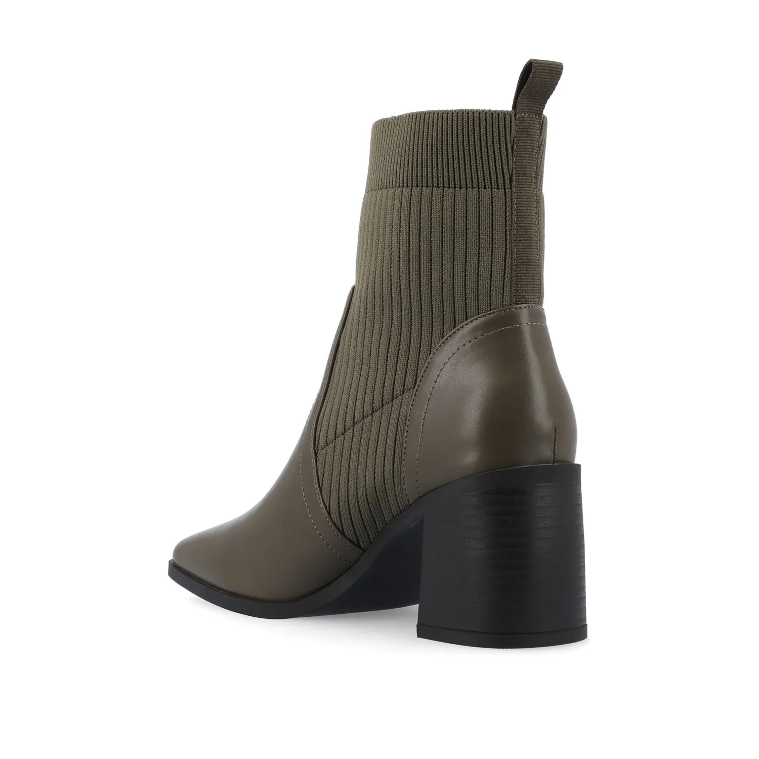 HARLOWE CHELSEA BOOTIES IN WIDE - Green - Image 4