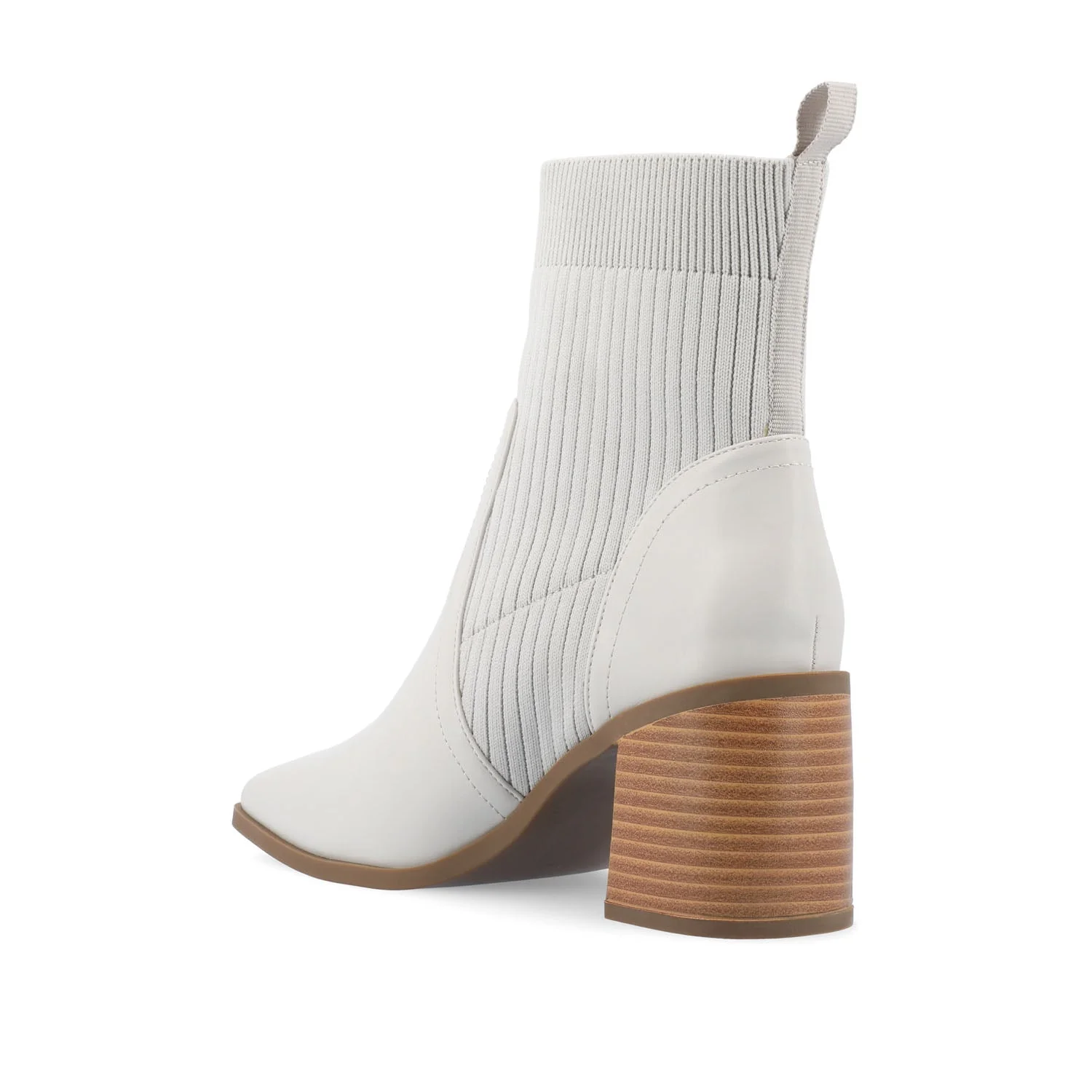HARLOWE CHELSEA BOOTIES IN WIDE - Off White - Image 5