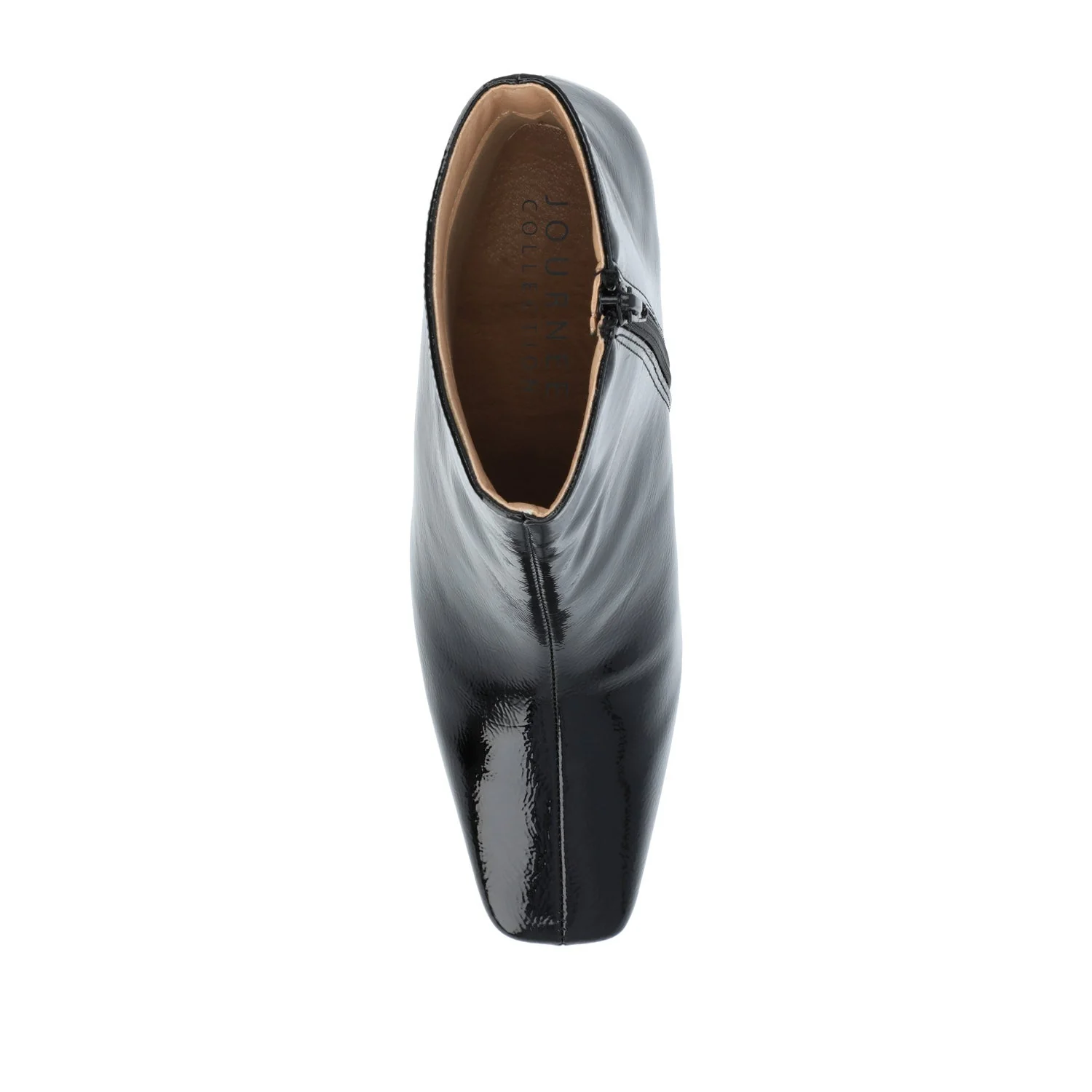 HAYLINN SQUARE TOE BOOTIES - Black Patent - Image 7
