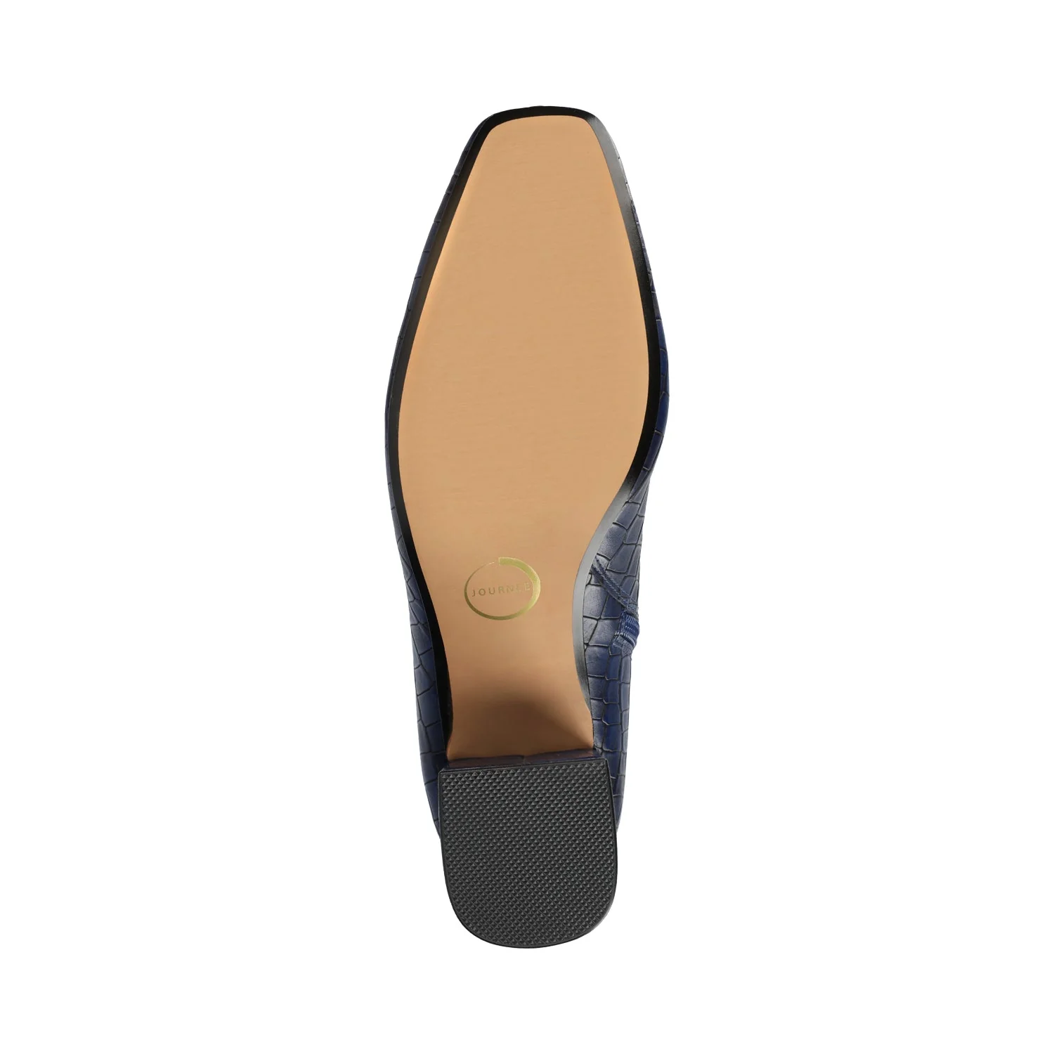 HAYLINN SQUARE TOE BOOTIES - Blue Croco - Image 5