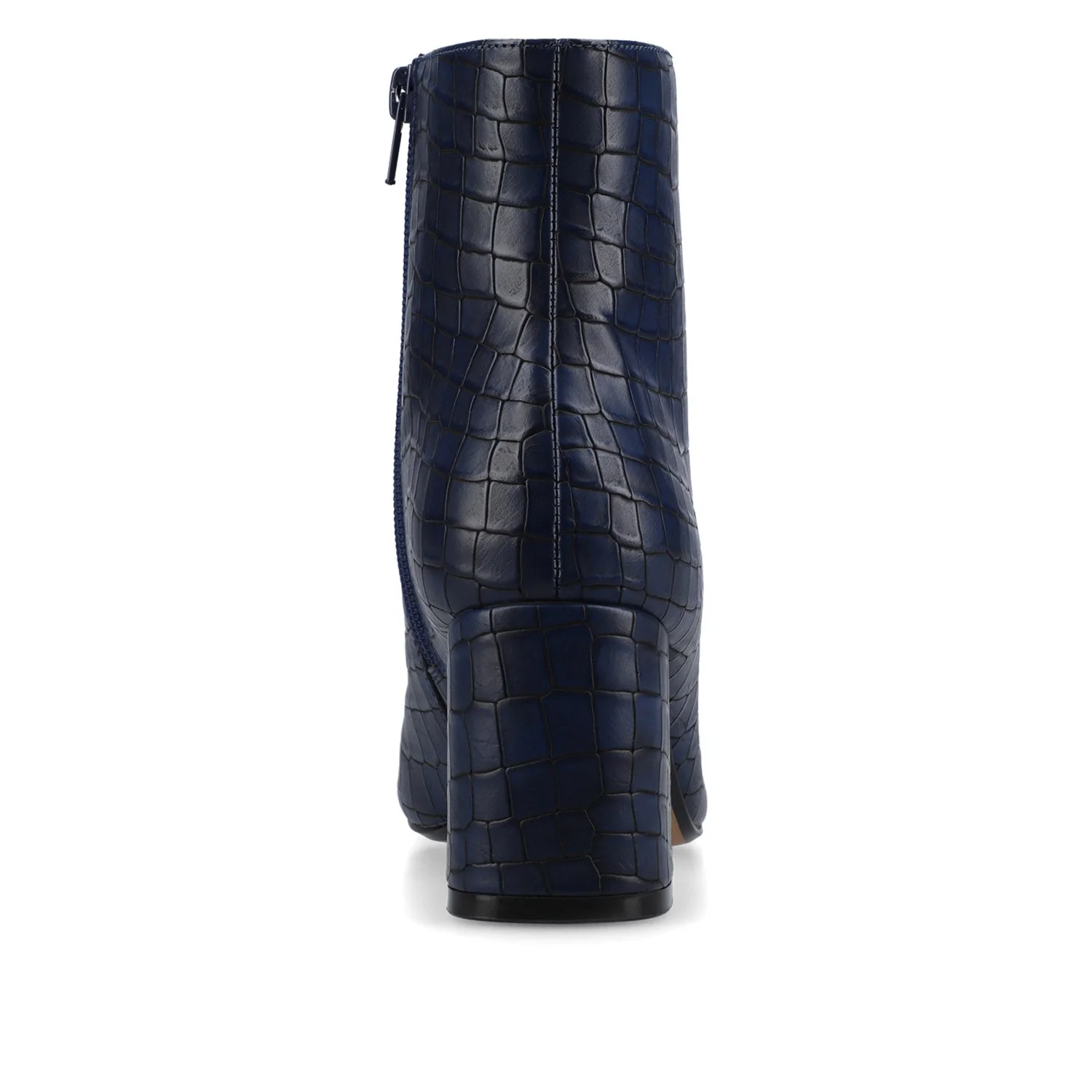 HAYLINN SQUARE TOE BOOTIES - Blue Croco - Image 6
