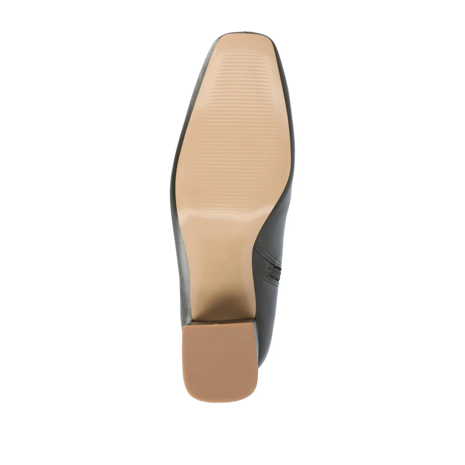 HAYLINN VEGAN LEATHER BOOTIES IN WIDE - Green PU - Image 8
