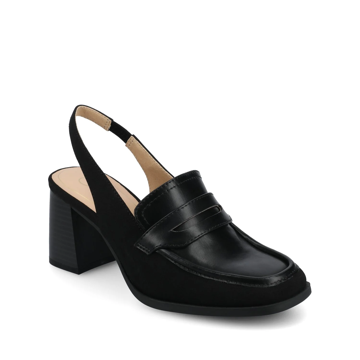HENRIKA MOC TOE PUMPS - Black - Image 2