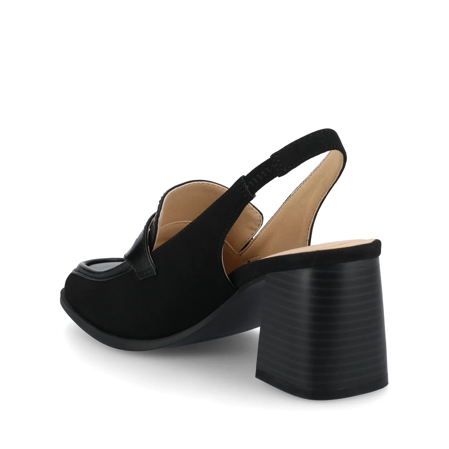 HENRIKA MOC TOE PUMPS - Black - Image 3