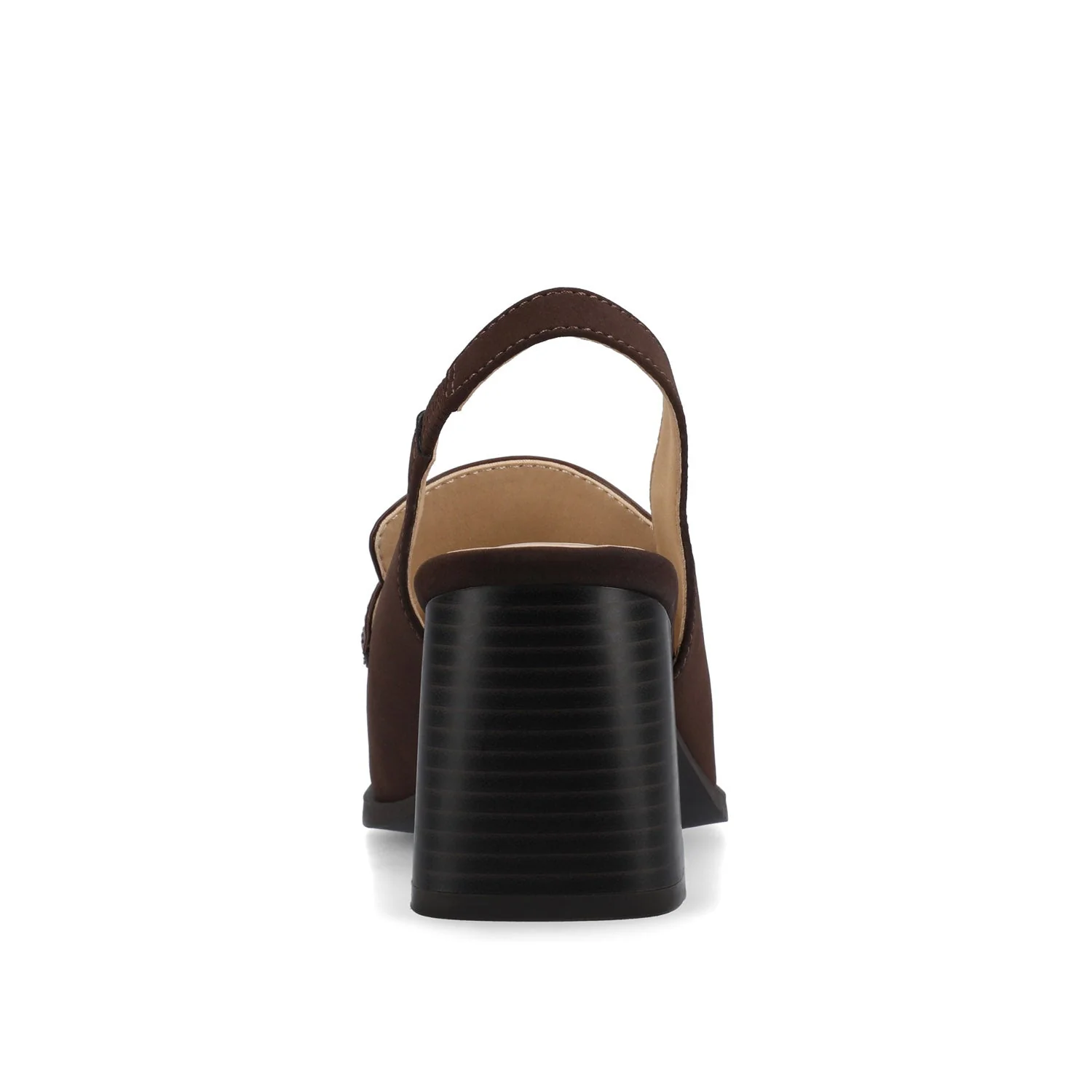 HENRIKA MOC TOE PUMPS - Chocolate - Image 6
