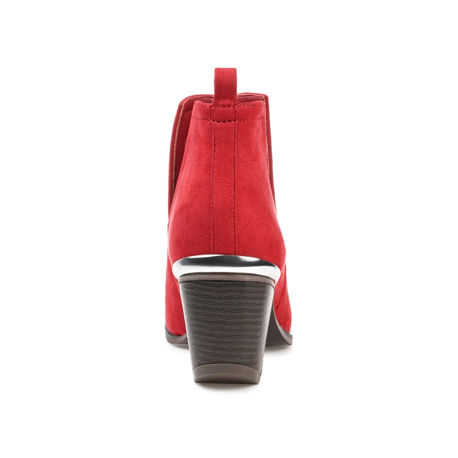ISSLA CUTOUT BOOTIES IN WIDE - Red - Image 7