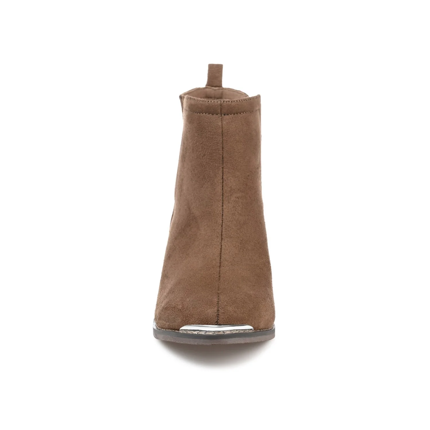 ISSLA CUTOUT BOOTIES IN WIDE - Taupe - Image 5