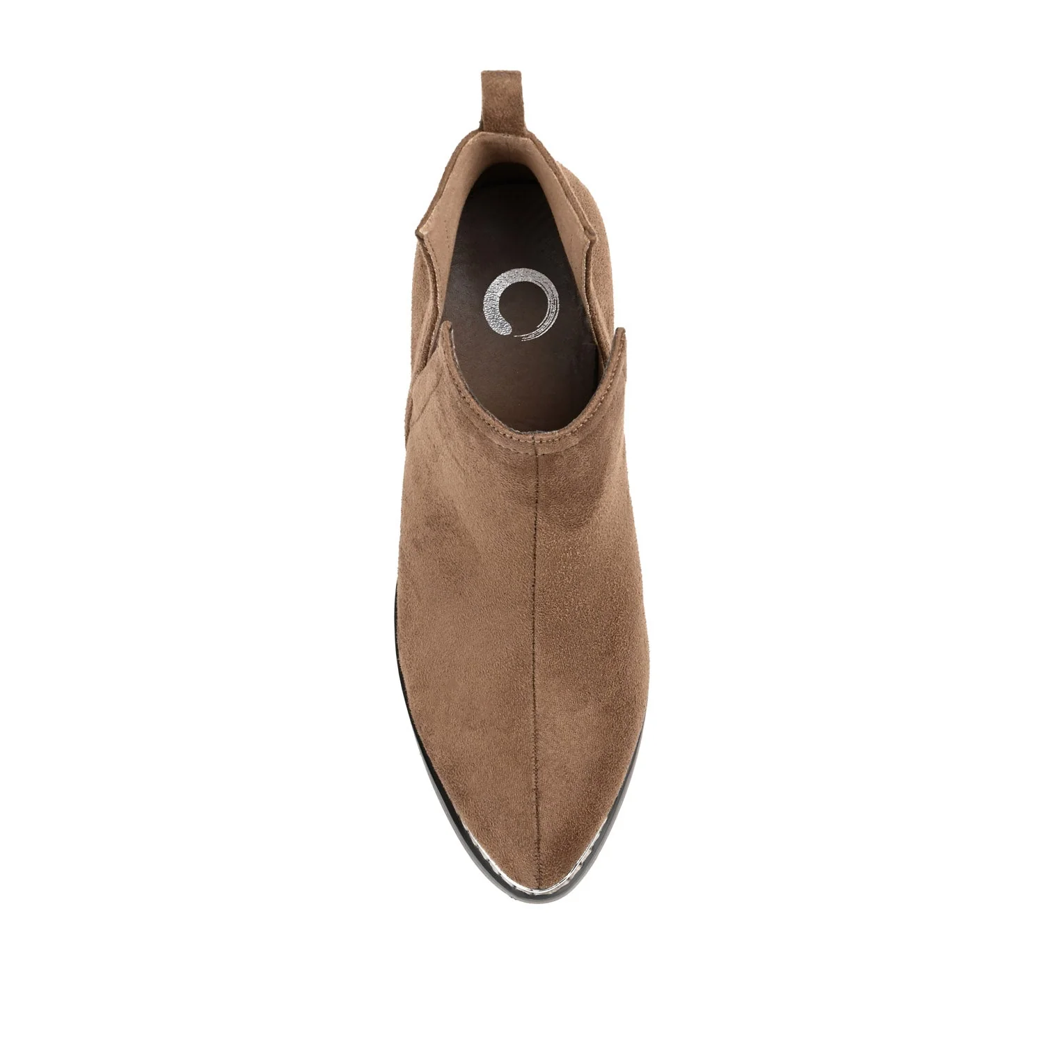 ISSLA CUTOUT BOOTIES IN WIDE - Taupe - Image 6