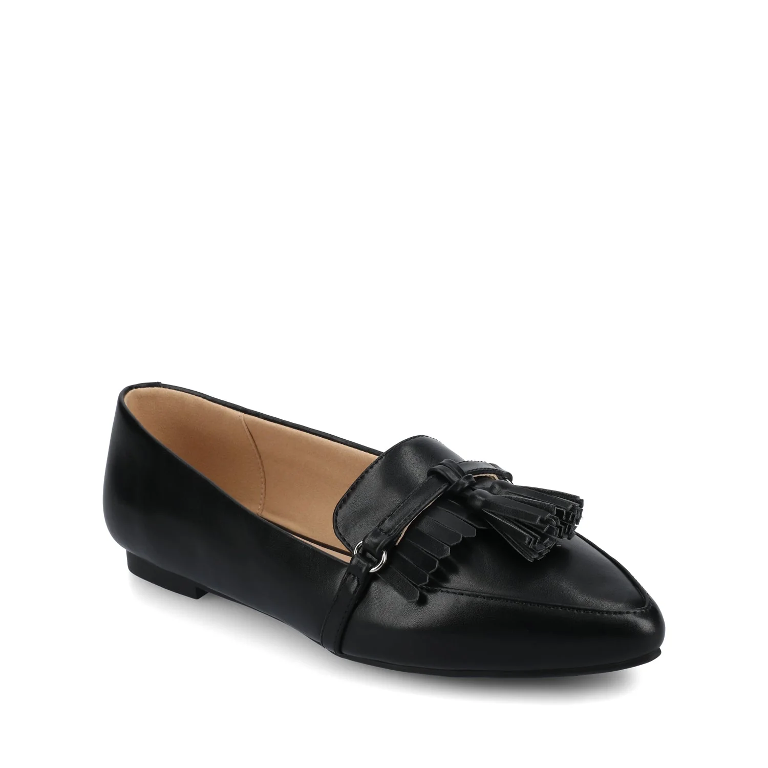JANNAH TASSEL LOAFER FLATS - Black - Image 2