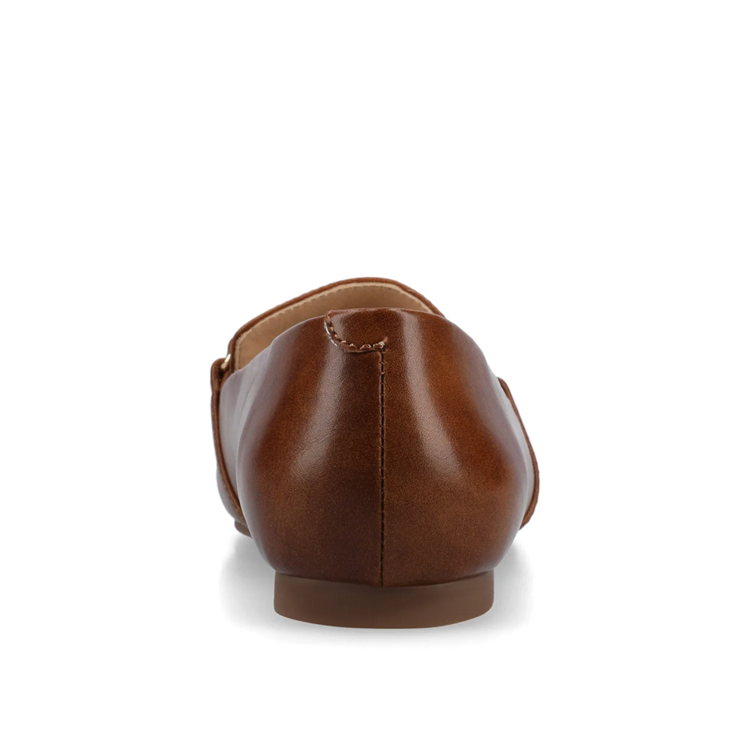 JANNAH TASSEL LOAFER FLATS IN WIDE - Cognac - Image 7