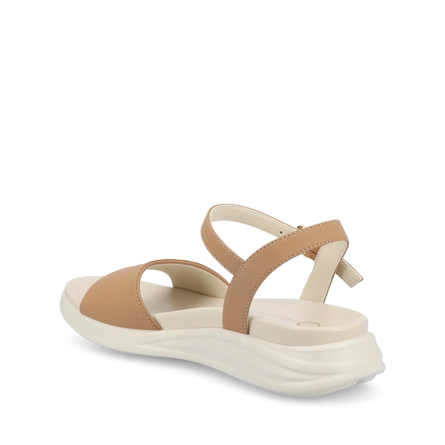 JAYLEE BUCKLE SANDALS IN VEGAN LEATHER - Sand PU - Image 4