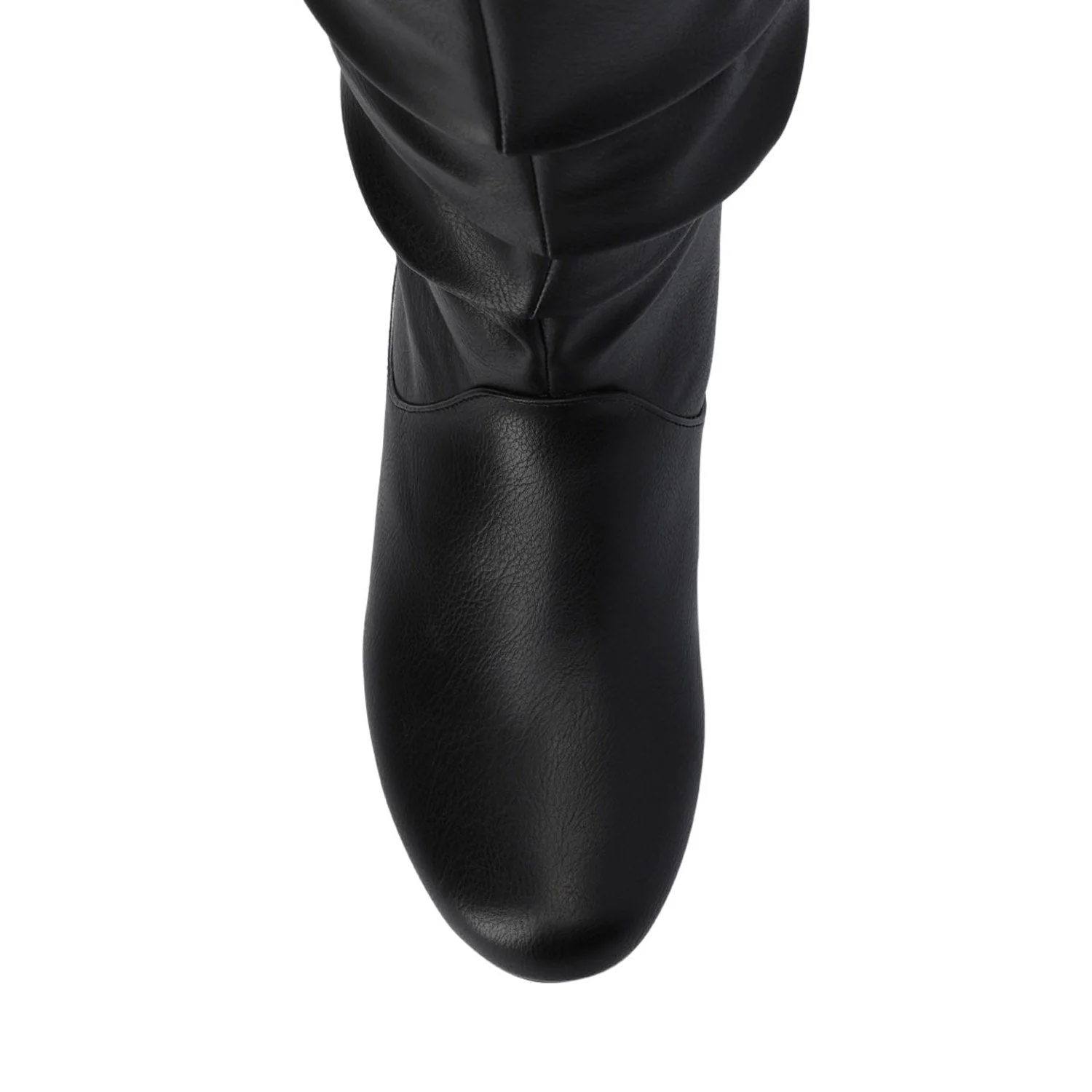 JAYNE KNEE HIGH BOOTS IN X-WIDE CALF - Black - Image 4