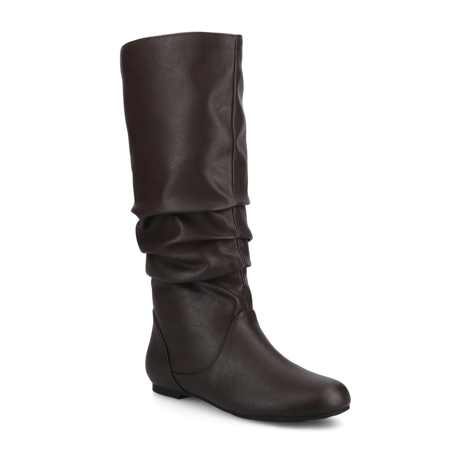 JAYNE KNEE HIGH BOOTS IN X-WIDE CALF - Brown - Image 2