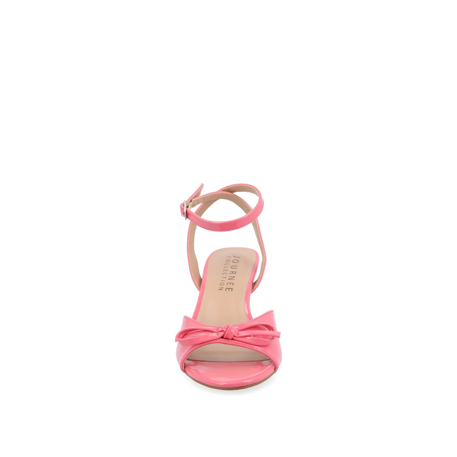 JENNIFER STRAPPY KITTEN HEELS IN PATENT - Pink Patent - Image 5