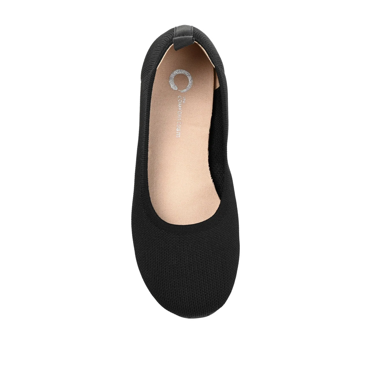 JERSIE BALLET FLATS IN KNIT FABRIC - Black - Image 6