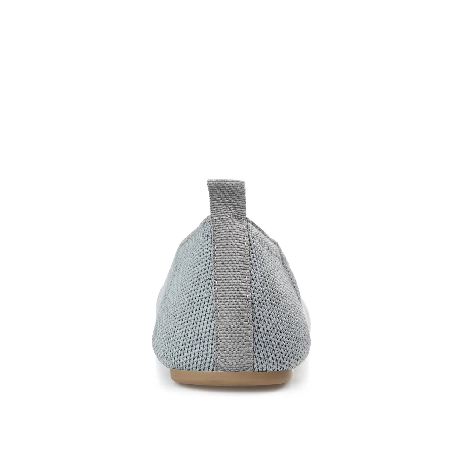 JERSIE BALLET FLATS IN KNIT FABRIC - Grey - Image 7