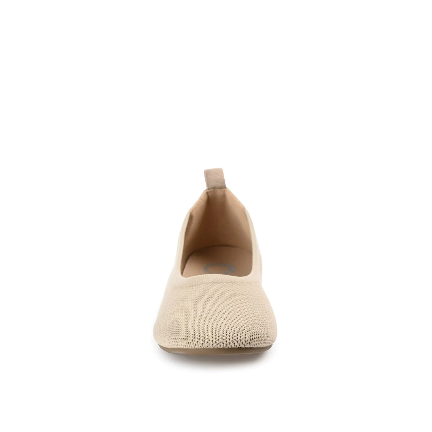 JERSIE BALLET FLATS IN KNIT FABRIC - Taupe - Image 5
