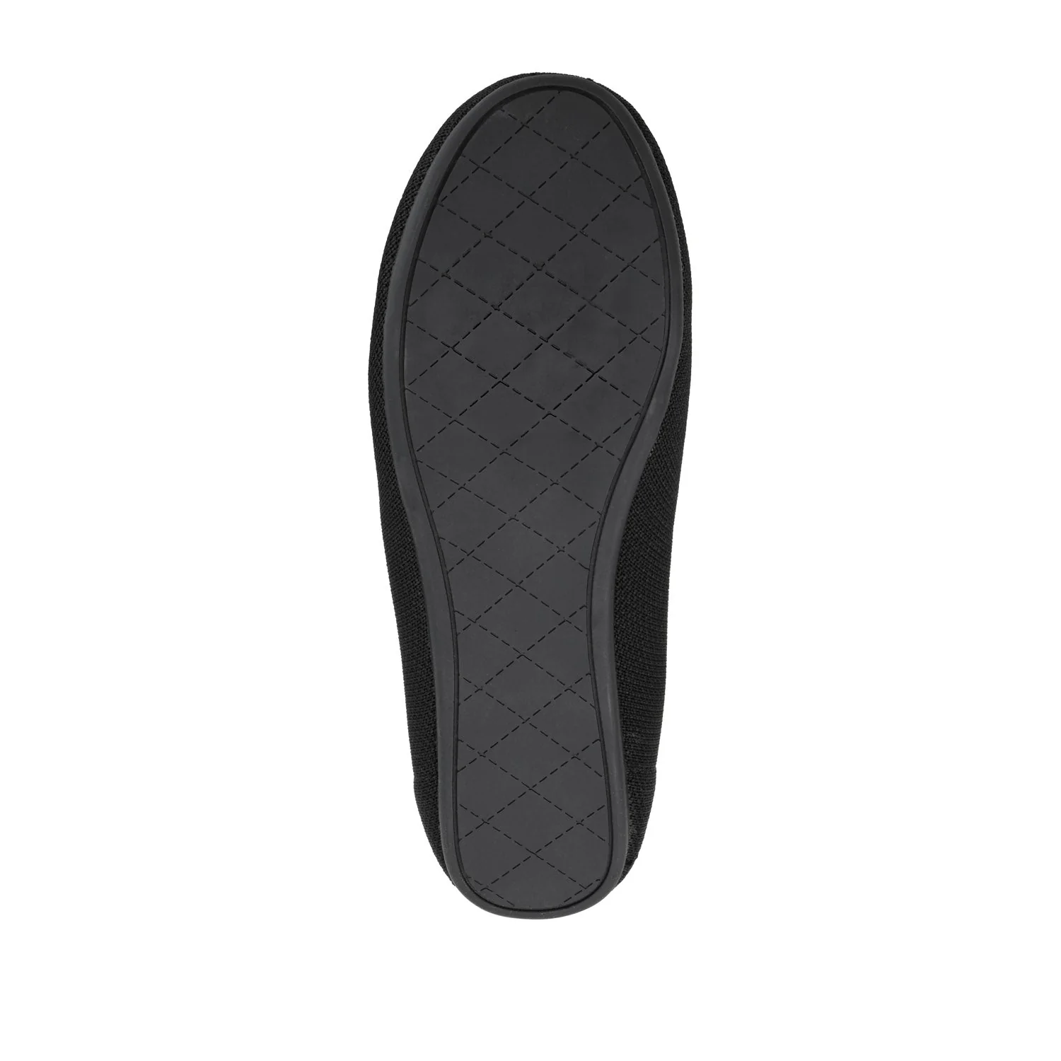 JERSIE KNIT BALLET FLATS IN WIDE - Black - Image 8