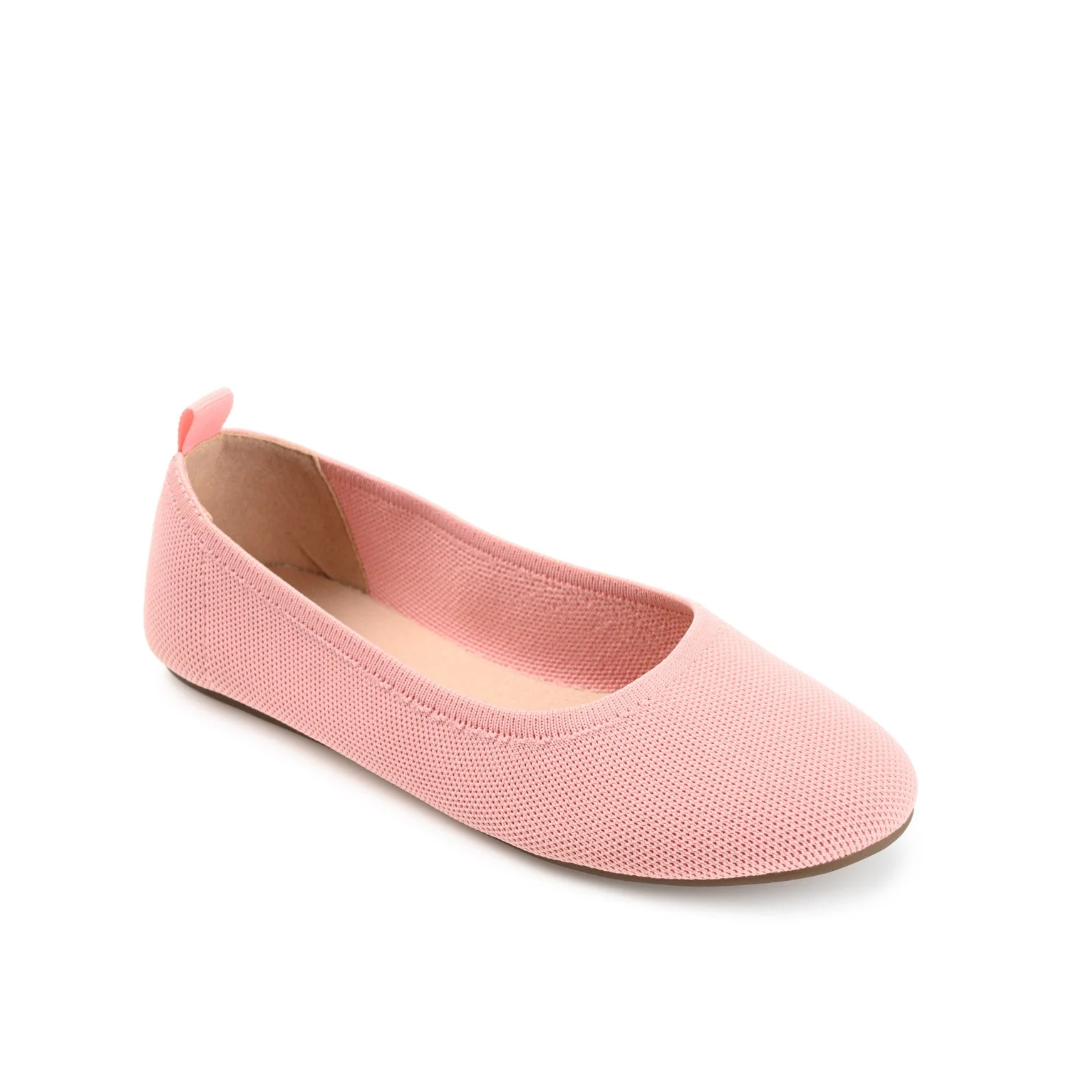 JERSIE KNIT BALLET FLATS IN WIDE - Pink - Image 2