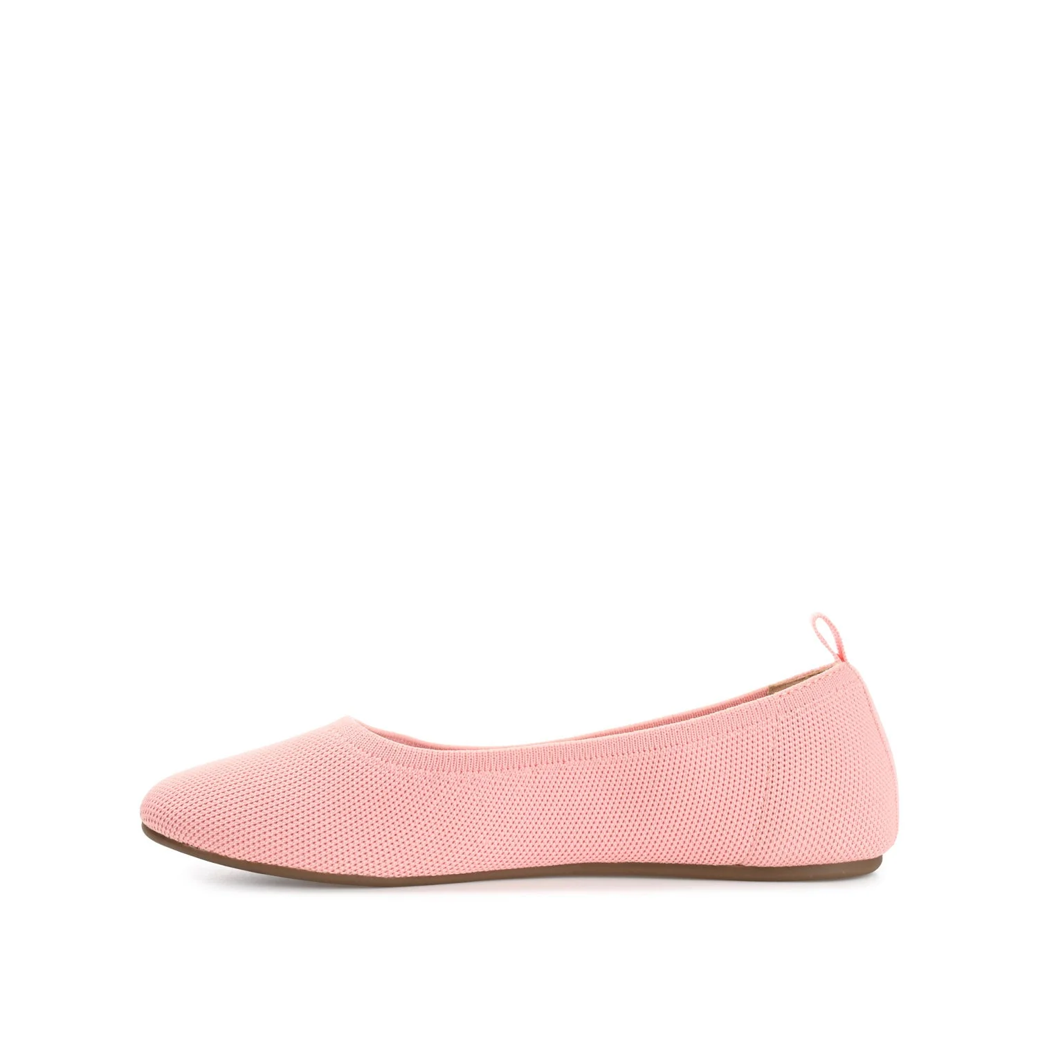 JERSIE KNIT BALLET FLATS IN WIDE - Pink - Image 3