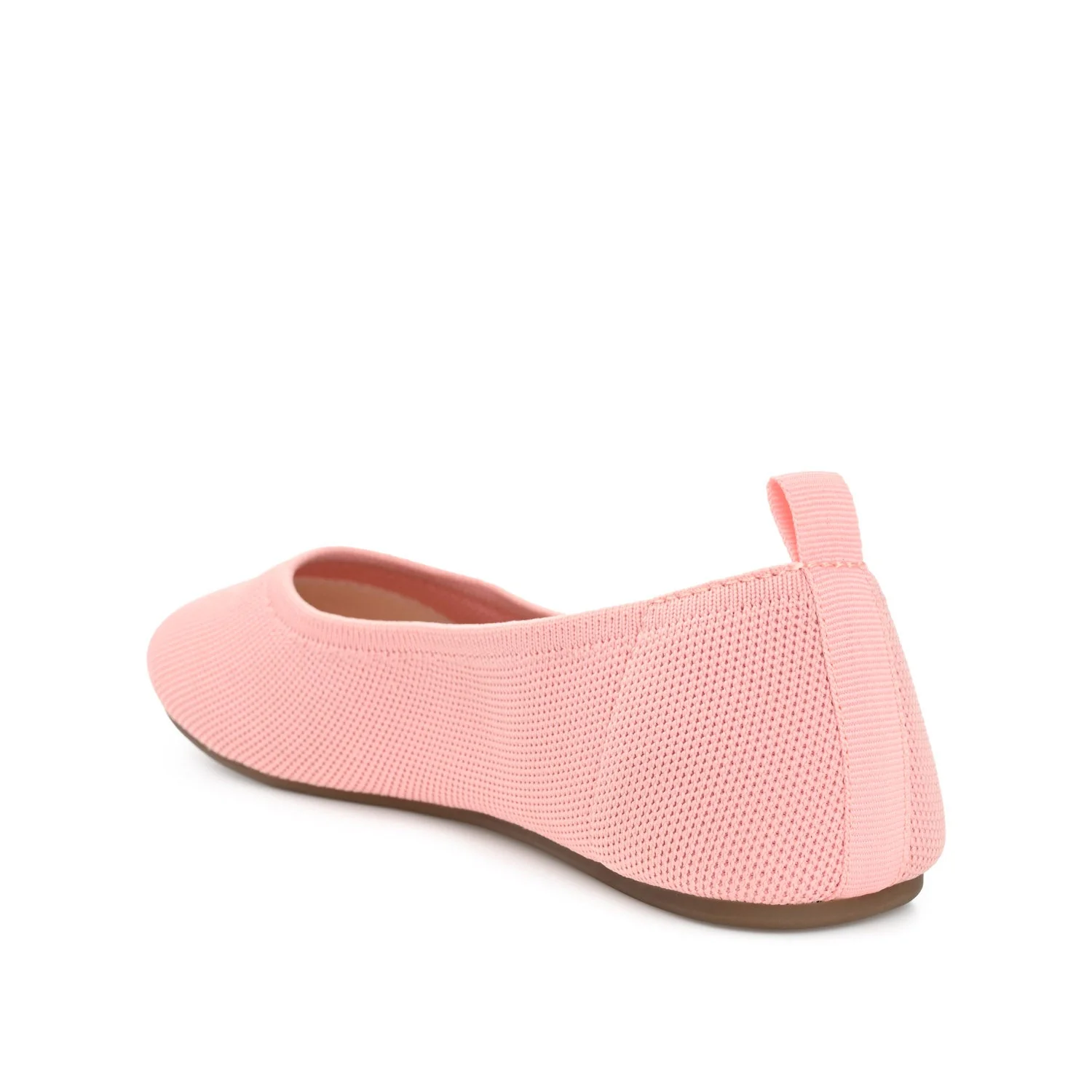 JERSIE KNIT BALLET FLATS IN WIDE - Pink - Image 4