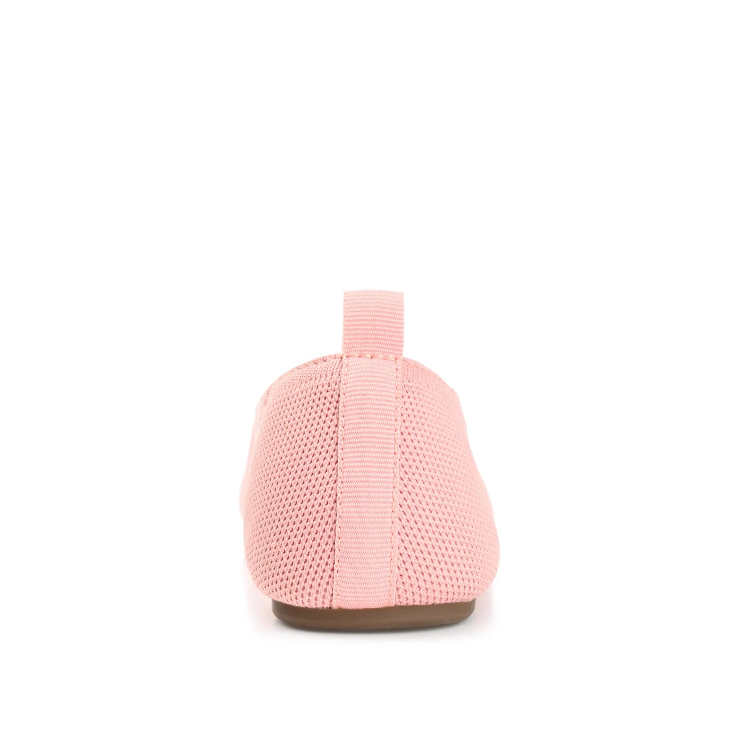 JERSIE KNIT BALLET FLATS IN WIDE - Pink - Image 7