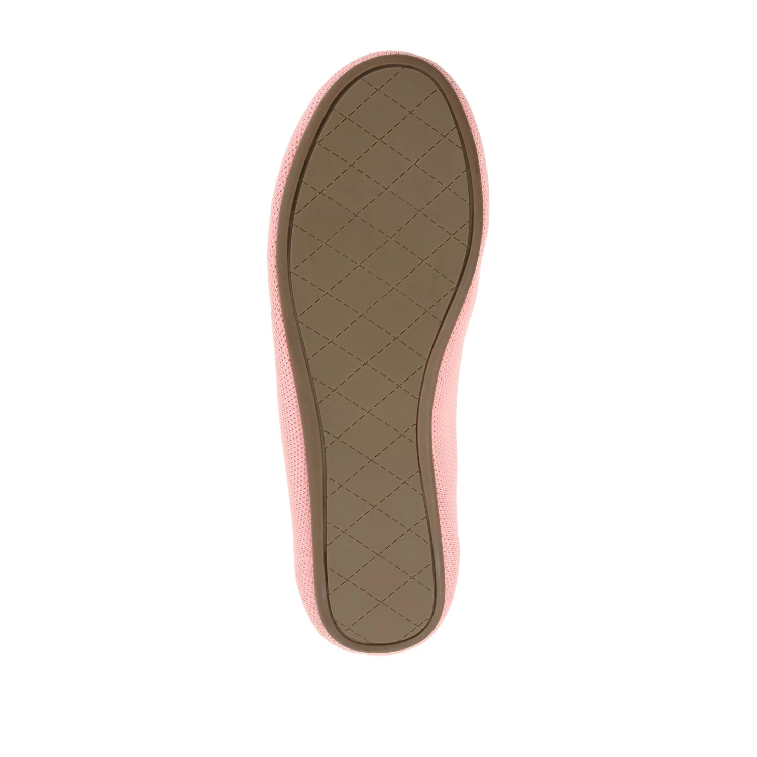 JERSIE KNIT BALLET FLATS IN WIDE - Pink - Image 8